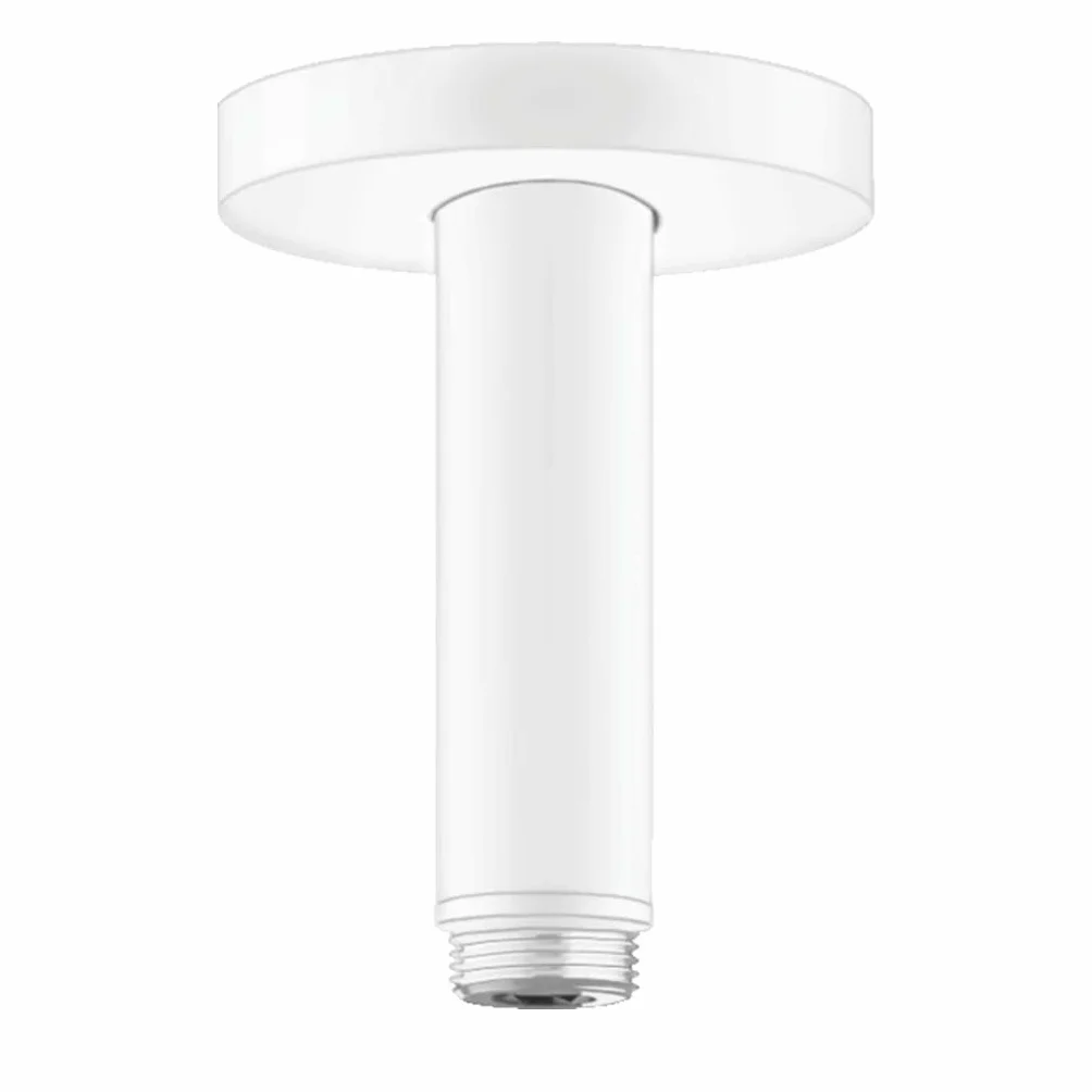 hansgrohe Przyłącze sufitowe S 100 mm biały matowy, 27393700