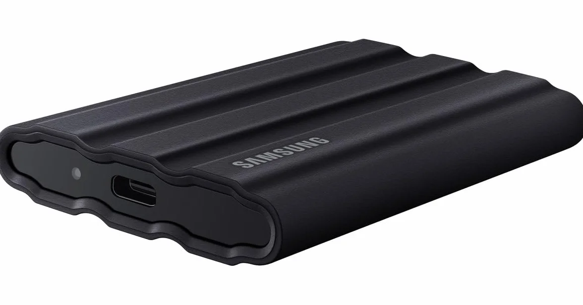 Samsung T7 Shield MU-PE1T0S/EU Przenośny Dysk SSD 1 TB Czarny
