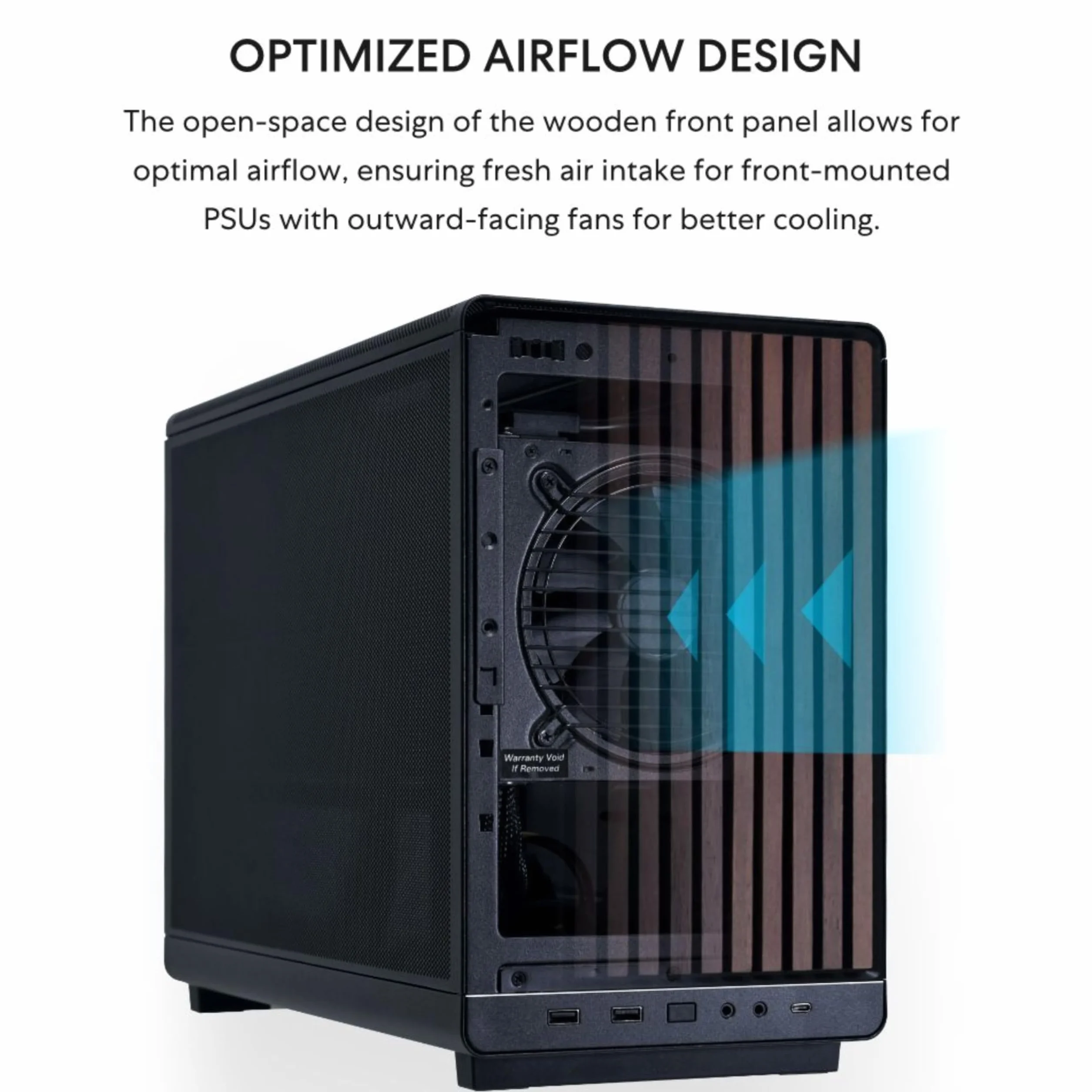 Lian Li Dan A3 Wood PC Tower Case