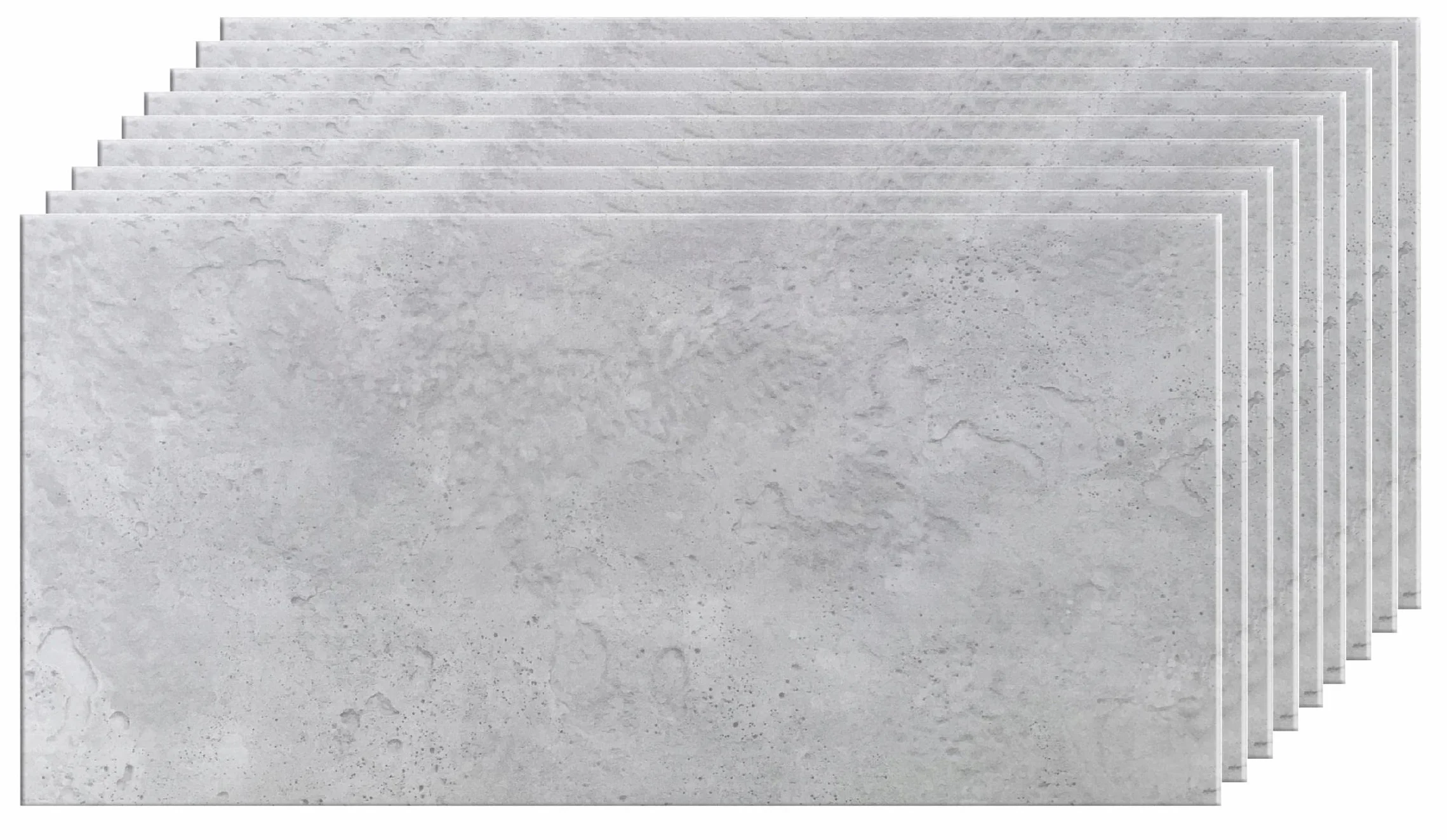 Panele ścienne DECCART o wyglądzie betonu - panele sufitowe - okładzina ścienna okładzina sufitowa z imitacją betonu - 100x50 cm - Szary - 6914 XL - 20 sztuk (10 m²)