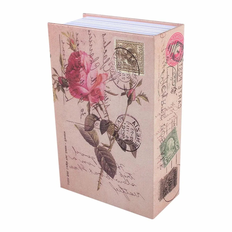 Tajny sejf na książki, słowniki i gotówkę, sejf na biżuterię, (Rose Diary Type)