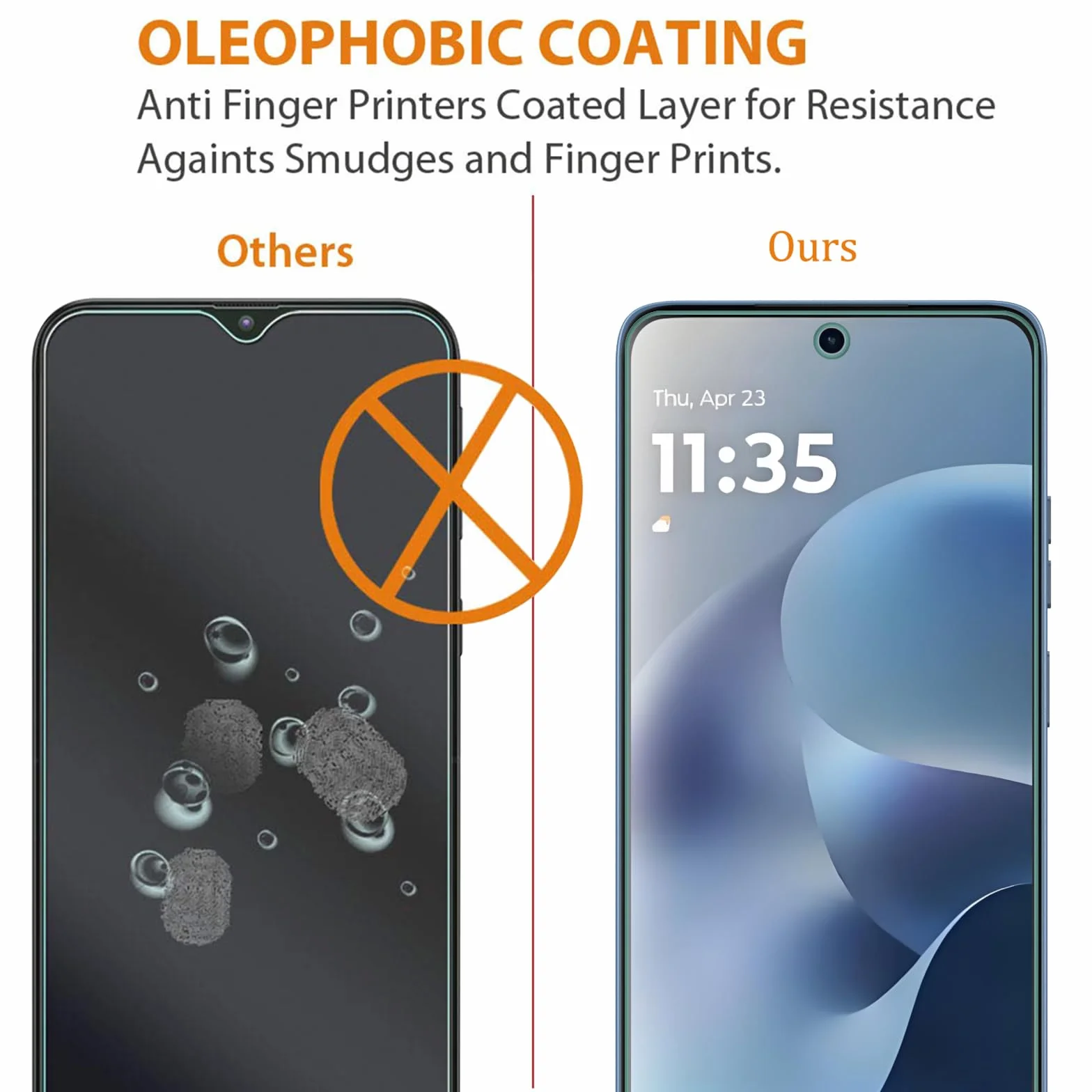 AOKUMA Ochraniacz ekranu do Motorola Moto G15, szkło hartowane 9H, 2 sztuki