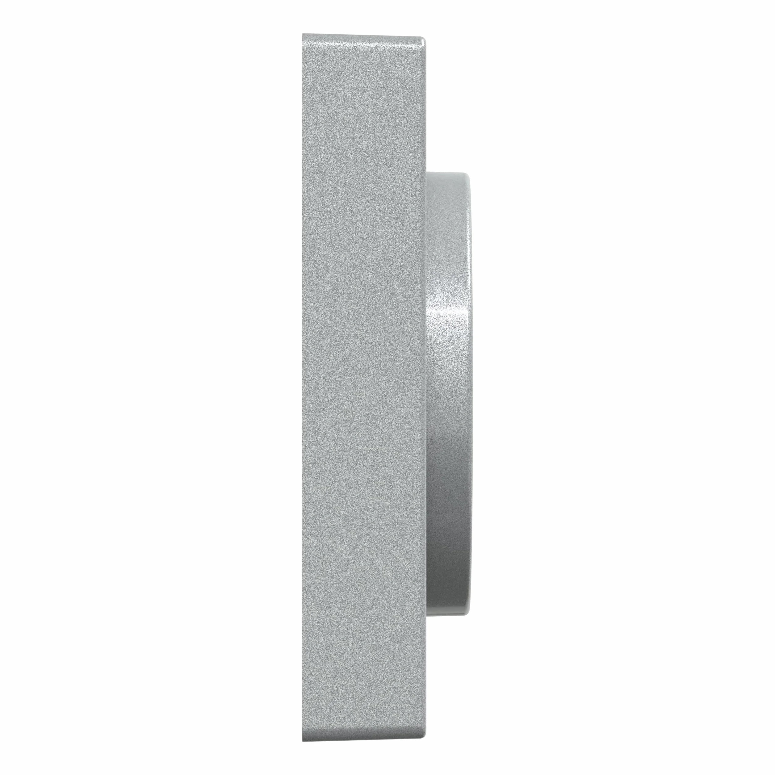 Schneider Electric 1563889 Merten System M płyta centralna z pokrętłem, ściemniacz obrotowy, wkładka ściemniacza obrotowego, aluminium, MEG5250-0460, 1 x