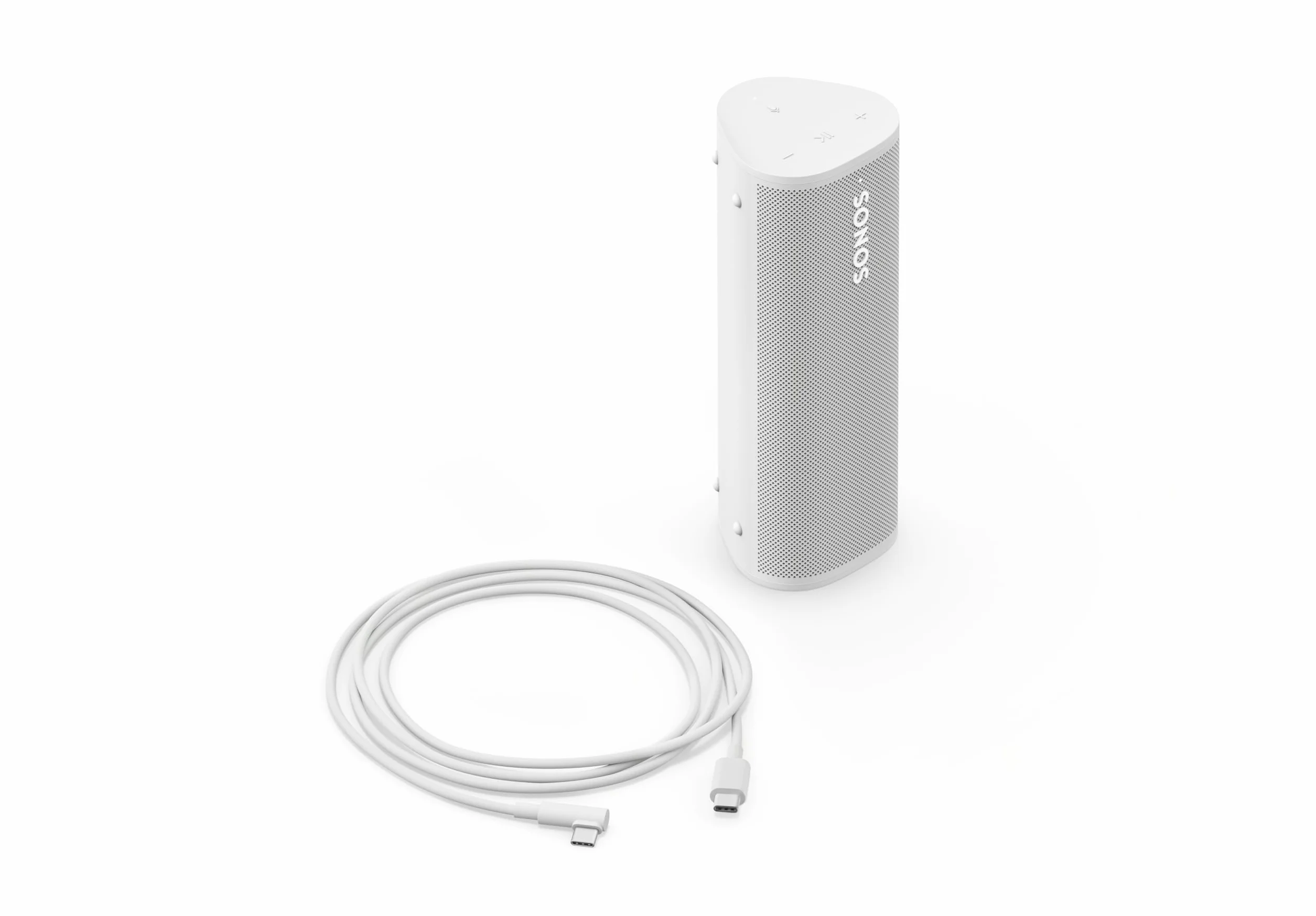 Sonos Roam 2 Wodoodporny Głośnik Przenośny Bluetooth Wi-Fi 10h Biały