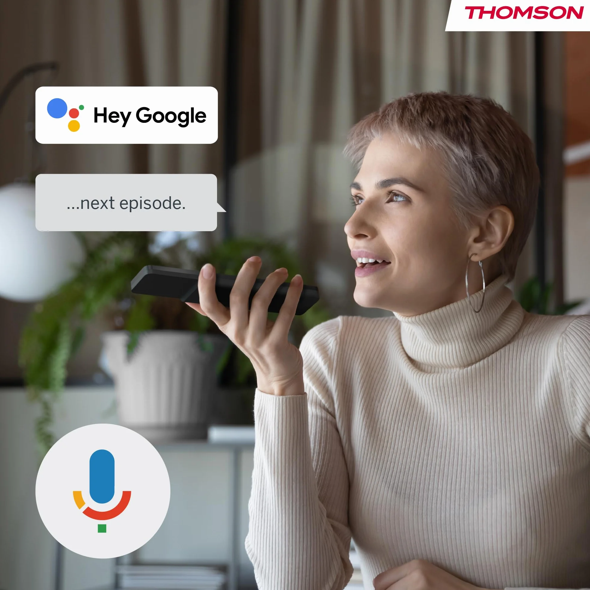 Thomson Go TV 32 cale (81 cm), przenośny telewizor z systemem Android – HD Ready (1366×768), sterowanie głosowe, Bluetooth 5.1, Wi-Fi, funkcja hotspotu, do 4 godzin pracy na baterii