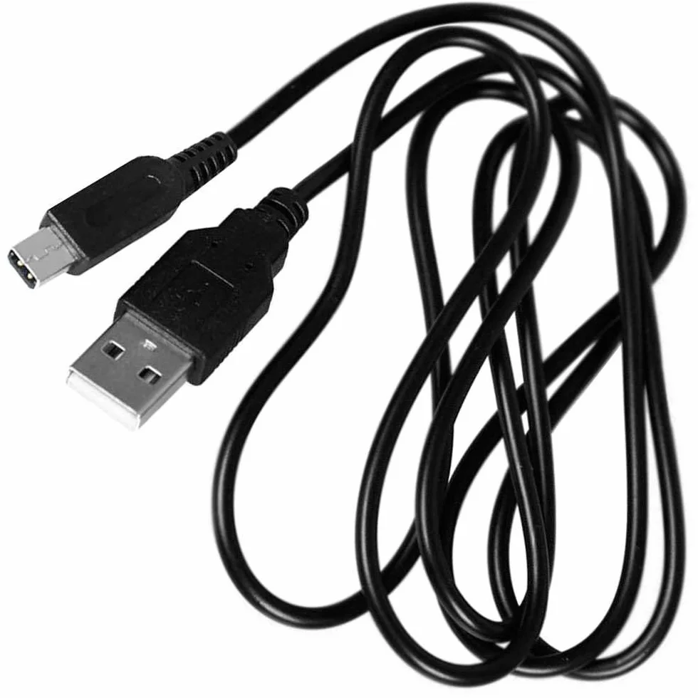 OcioDual Kabel do ładowania 3DS USB 1,2 m czarny