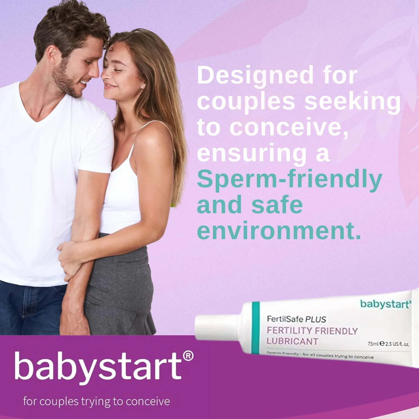 FertilSafe Plus - lubrykant do płodności 75 ml, 2 aplikatory, naturalny, bez parabenów