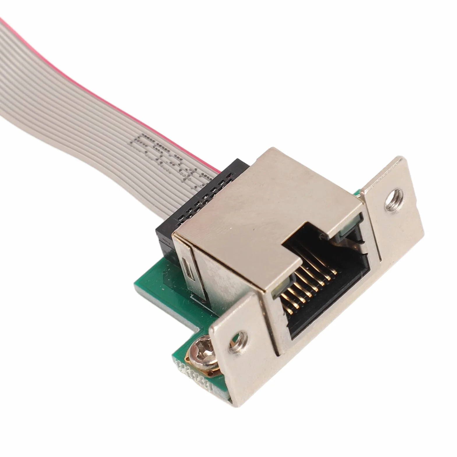 Karta Sieciowa M.2 A E Karta Sieciowa NIC z Wygiętym Wtykiem, Adapter Serwera Gigabit Ethernet, Jednoportowy Adapter Gigabit Serwera NIC M.2 A E I210AT Obsługuje 1000/100/10Mbps,