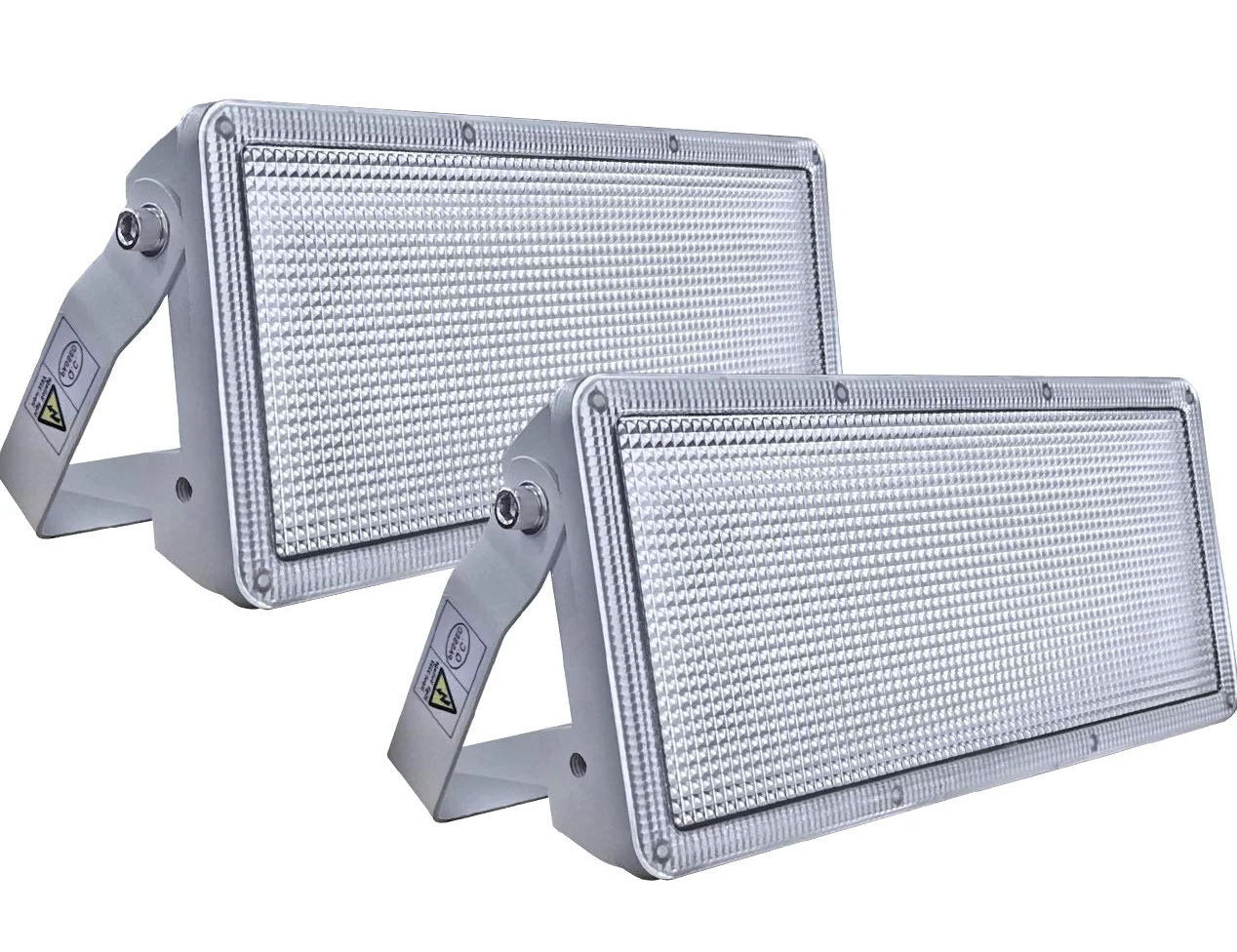 reflektor LED, 50 W, 5000 lm, bardzo jasny, reflektor zewnętrzny LED, 3000 K, klasa wodoszczelności IP67, 2 sztuki w zestawie