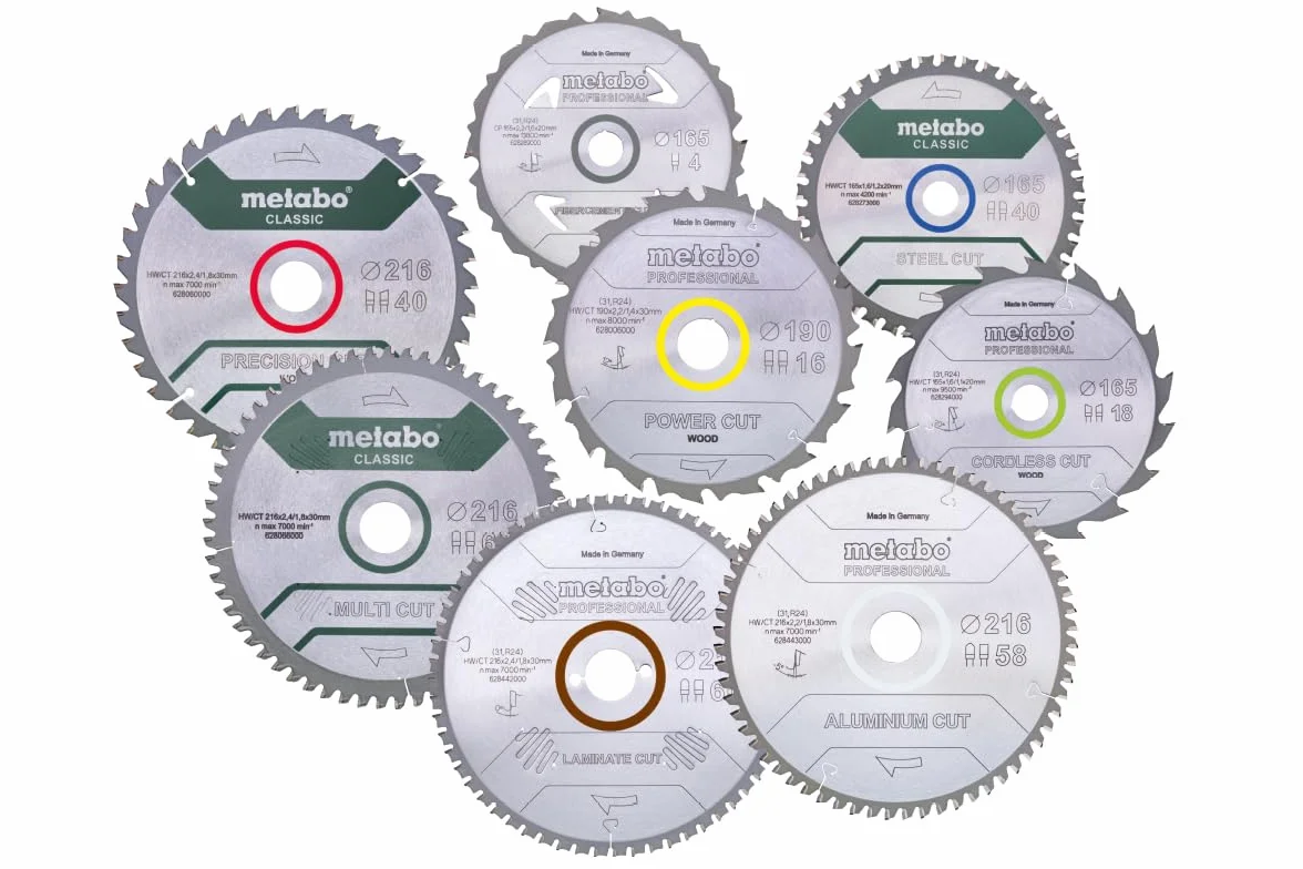 metabo GmbH 628443000 Aluminium CutProf 216x30 58FZ/TZ 5 stopni neg