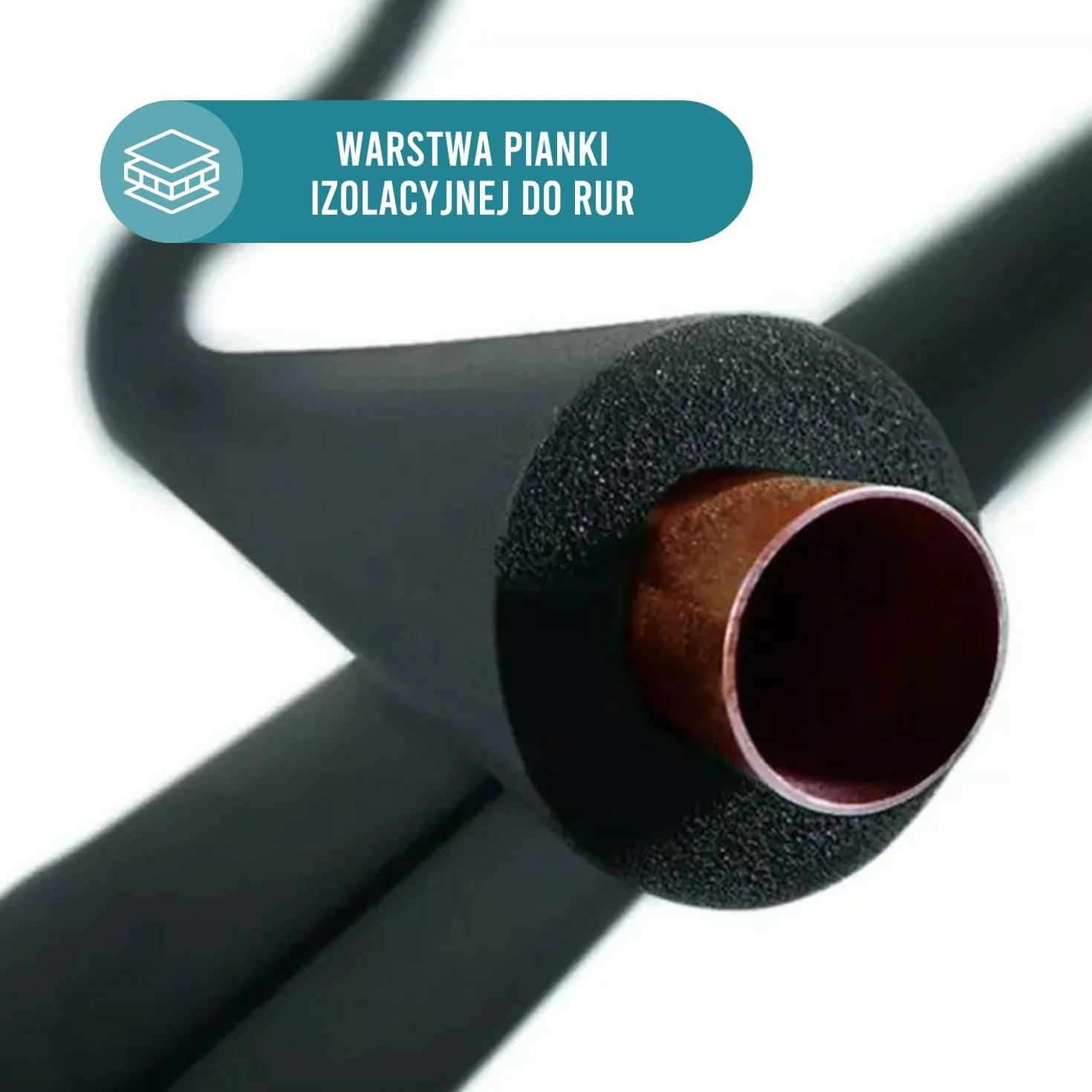 Rori Samoprzylepna izolacja rur o długości 2 m – grubość 9 mm – Ø 35 mm – samoprzylepna piankowa izolacja wężowa do użytku zewnętrznego – izolacja do ogrzewania i instalacji sanitarnych