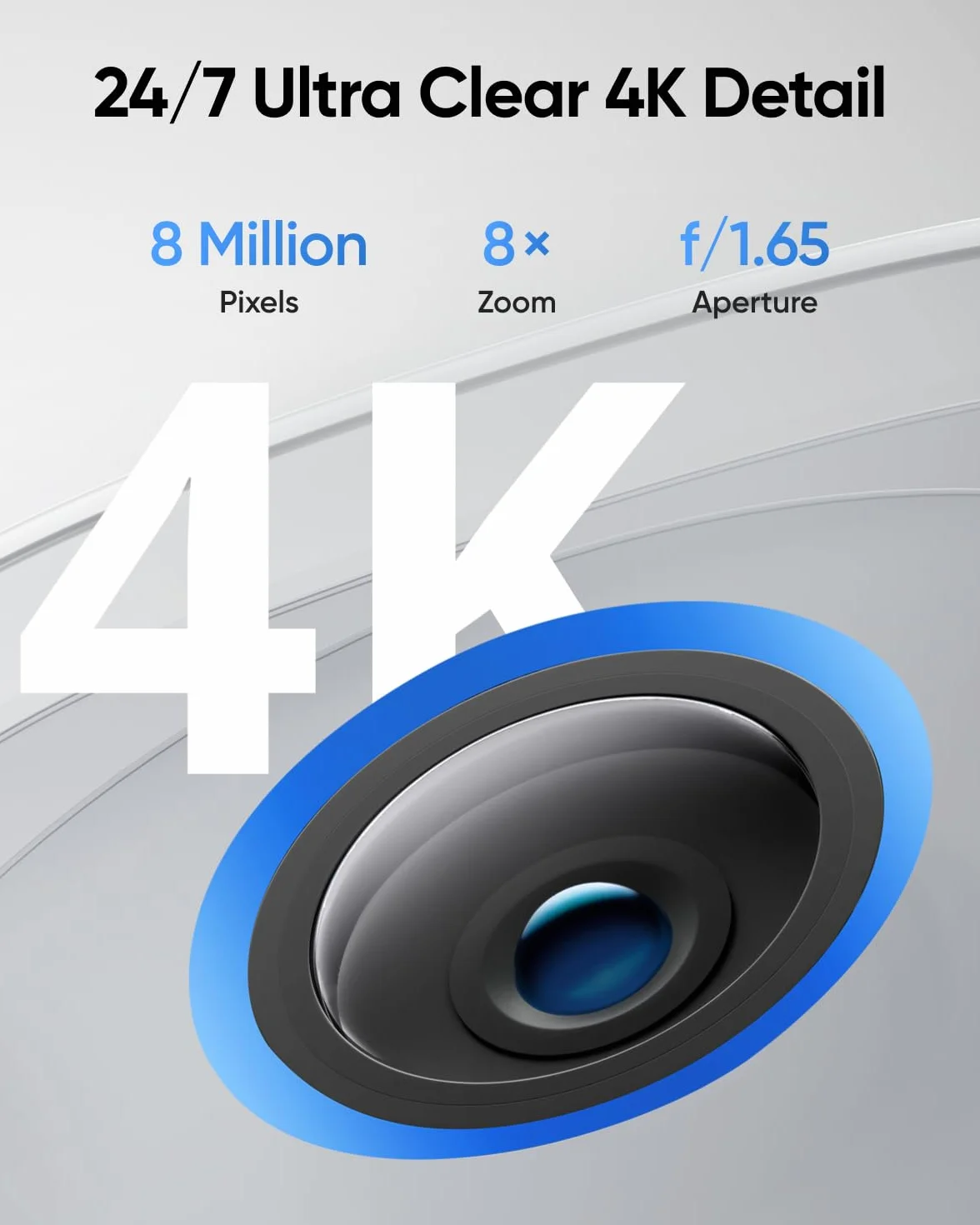 eufy Security eufyCam E330 kamera monitoringowa zewnętrzna, nagrywanie 4K, nagrywanie 24/7, zasilanie sieciowe, Wi-Fi NVR, dysk twardy 1 TB, możliwość rozszerzenia do 10 kamer (cztery zestawy kamer)