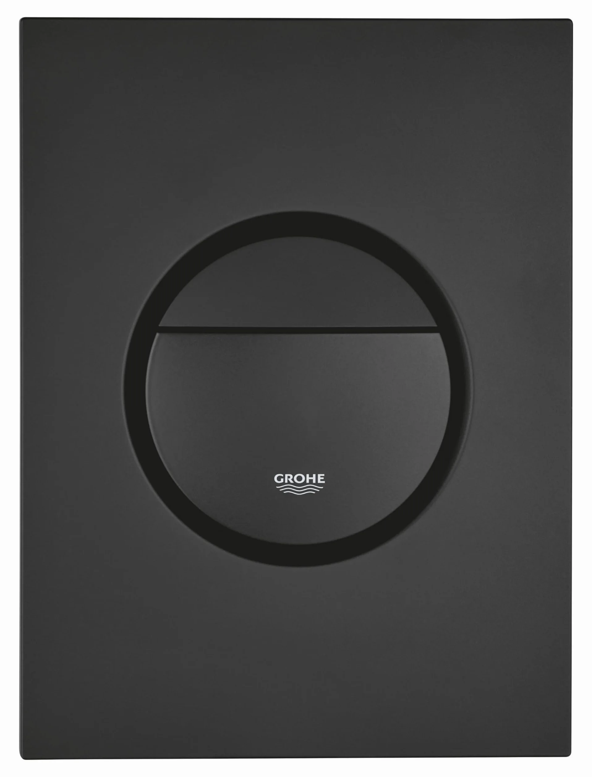 GROHE Nova Cosmopolitan - płyta osłonowa (130 x 172 mm, oszczędność wody, do 2-krotnego uruchomienia i uruchomienia i zatrzymania), phantom black, 37601KF0