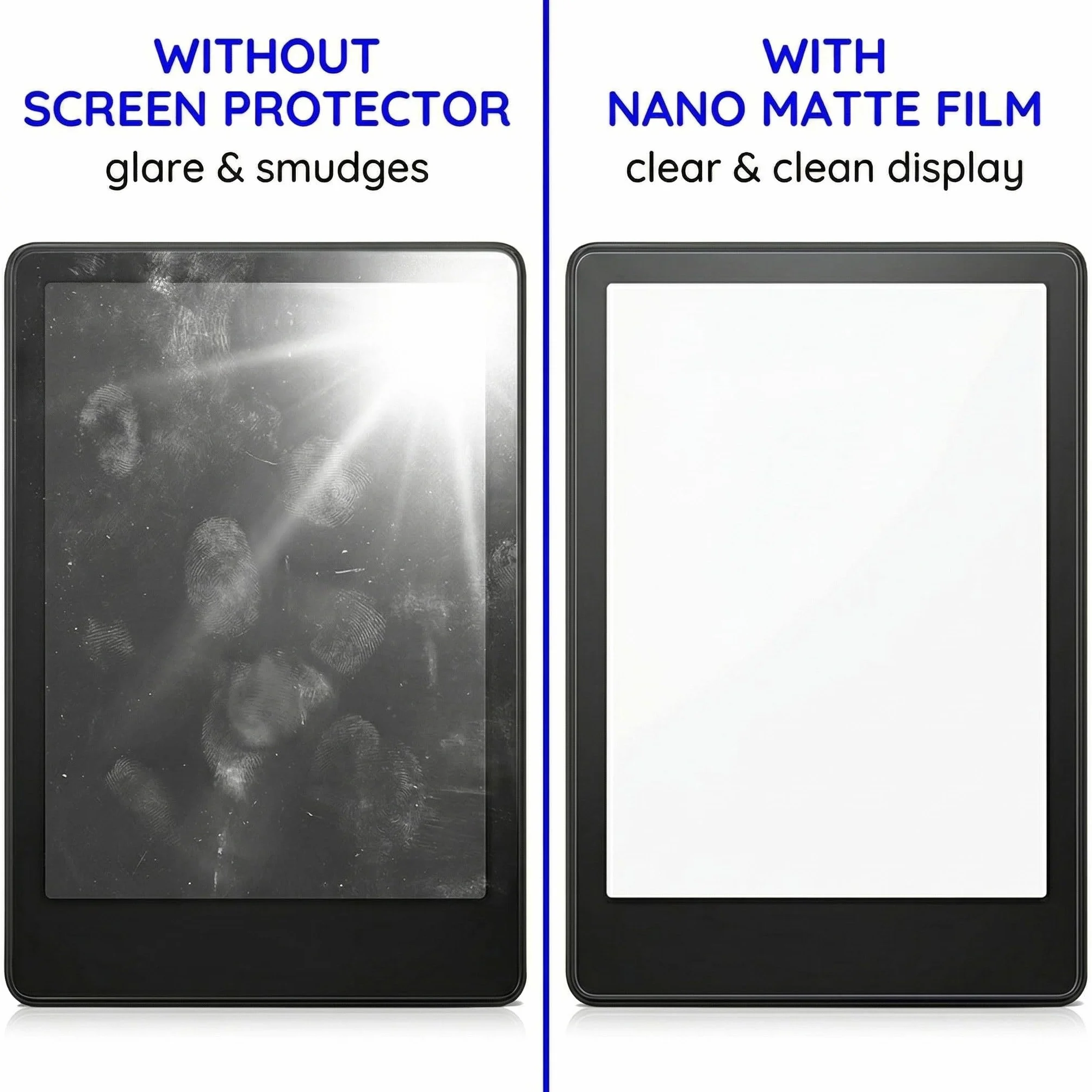 Matowa folia ochronna na wyświetlacz kompatybilna z Kindle Paperwhite 7 cali (12. generacja 2024) i Colorsoft Signature Edition - materiał PET premium z pełną ochroną