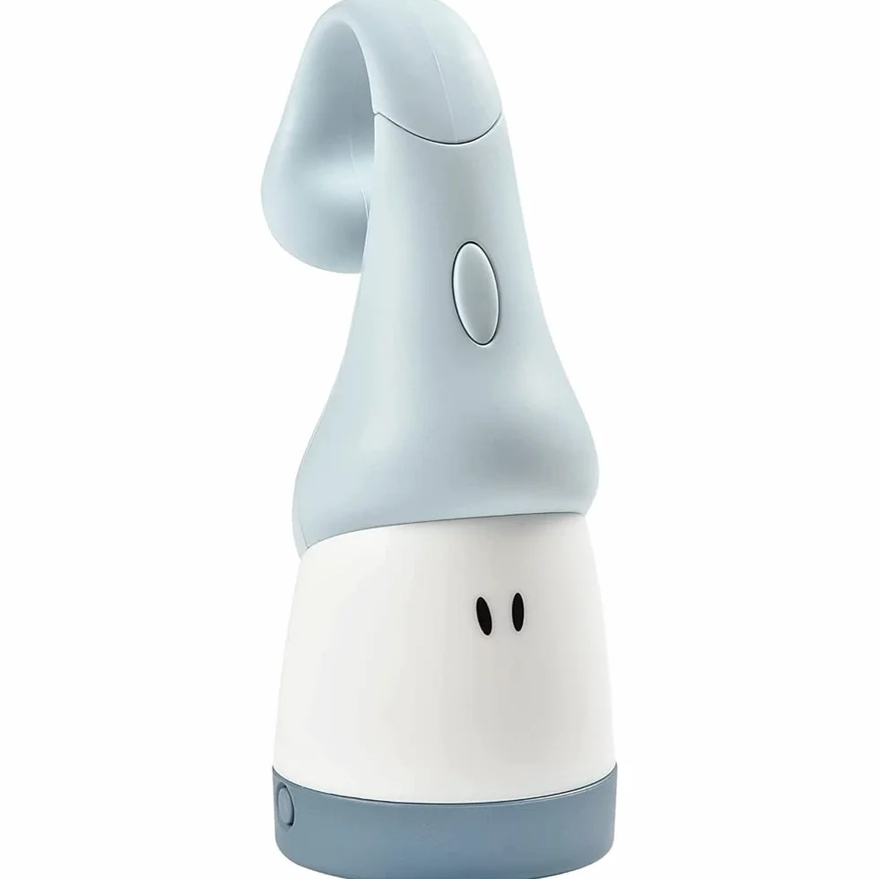 BÉABA - Lampka nocna dla dzieci i niemowląt - bezprzewodowa - delikatne światło - ergonomiczna: można ją zawiesić na uchwytach i na łóżeczku z kratką - czas świecenia 90 godzin - może być używana jako latarka - niebieska