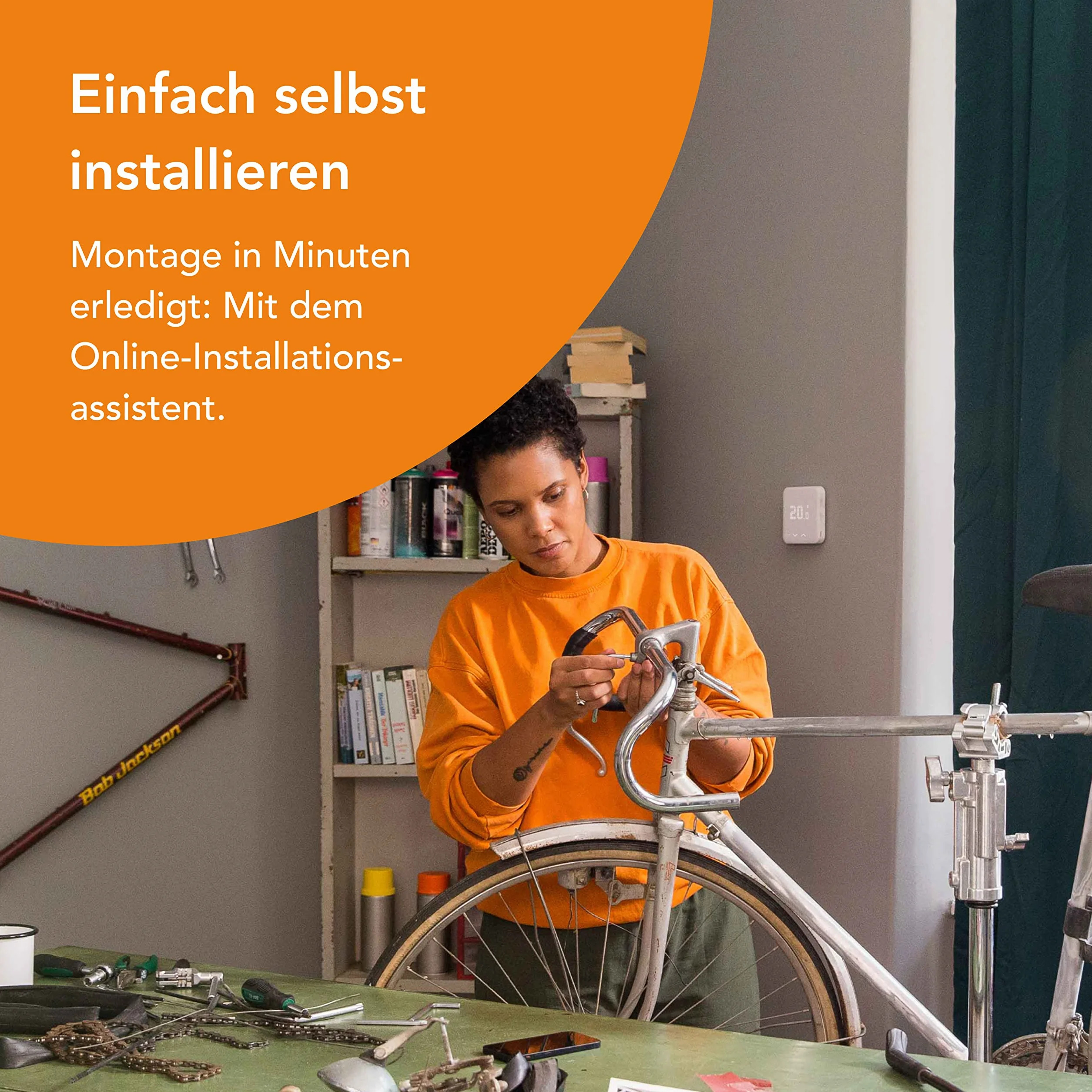 Tado V3P-Sk-2Srt01Ib01-Az-Ml-00 Inteligentny Termostat, Biały, 2 Sztuki