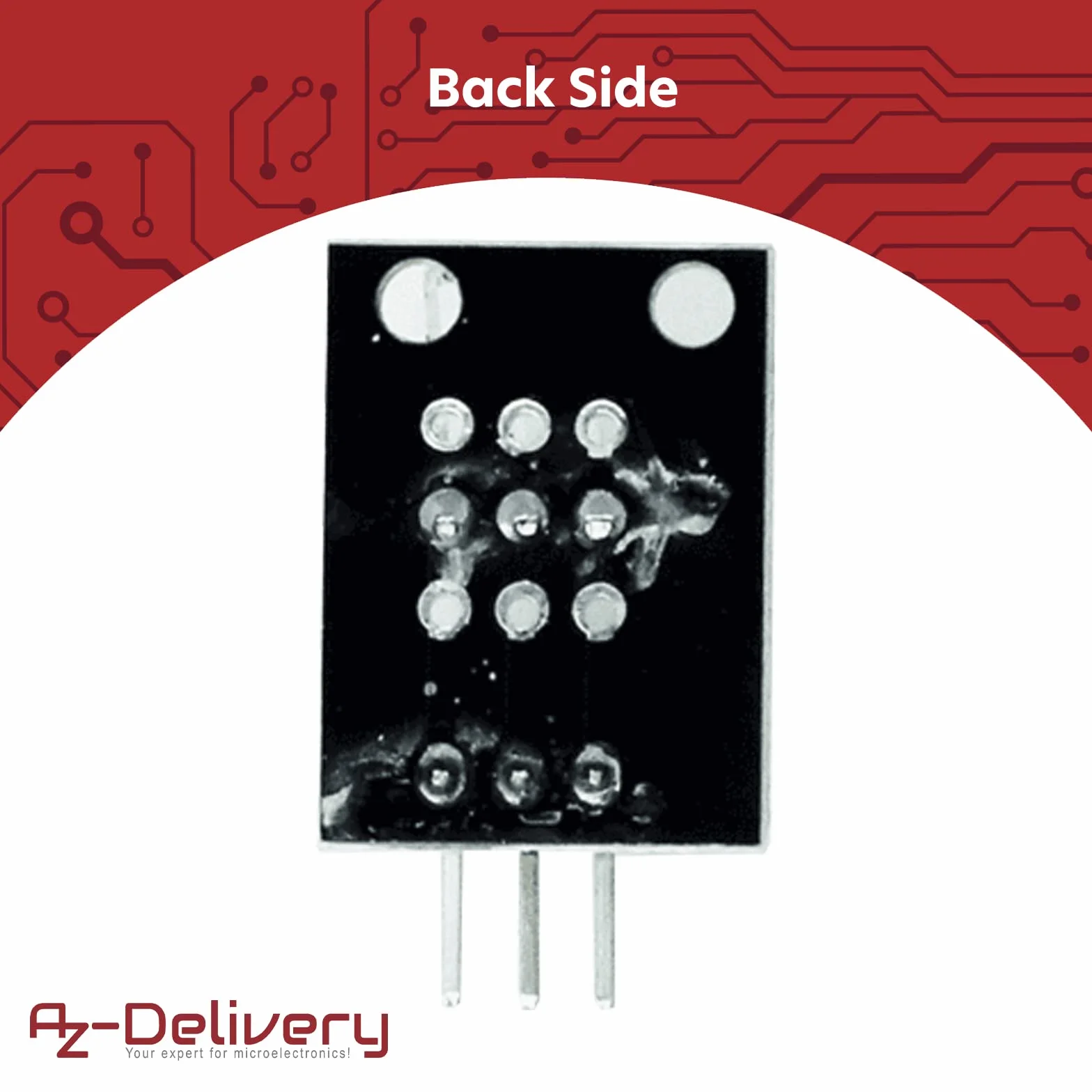AZDelivery KY-029 Bi-Color LED Module 3mm Arduino kompatybilny