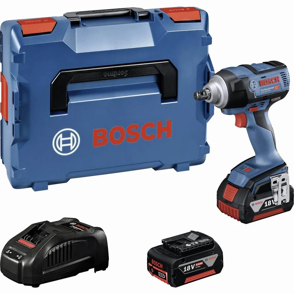 Bosch Professional Gds 18V-300 Klucz Udarowy, Niebieski/Czarny, ‎44 x 36 x 15.5 cm; 5.2 kg