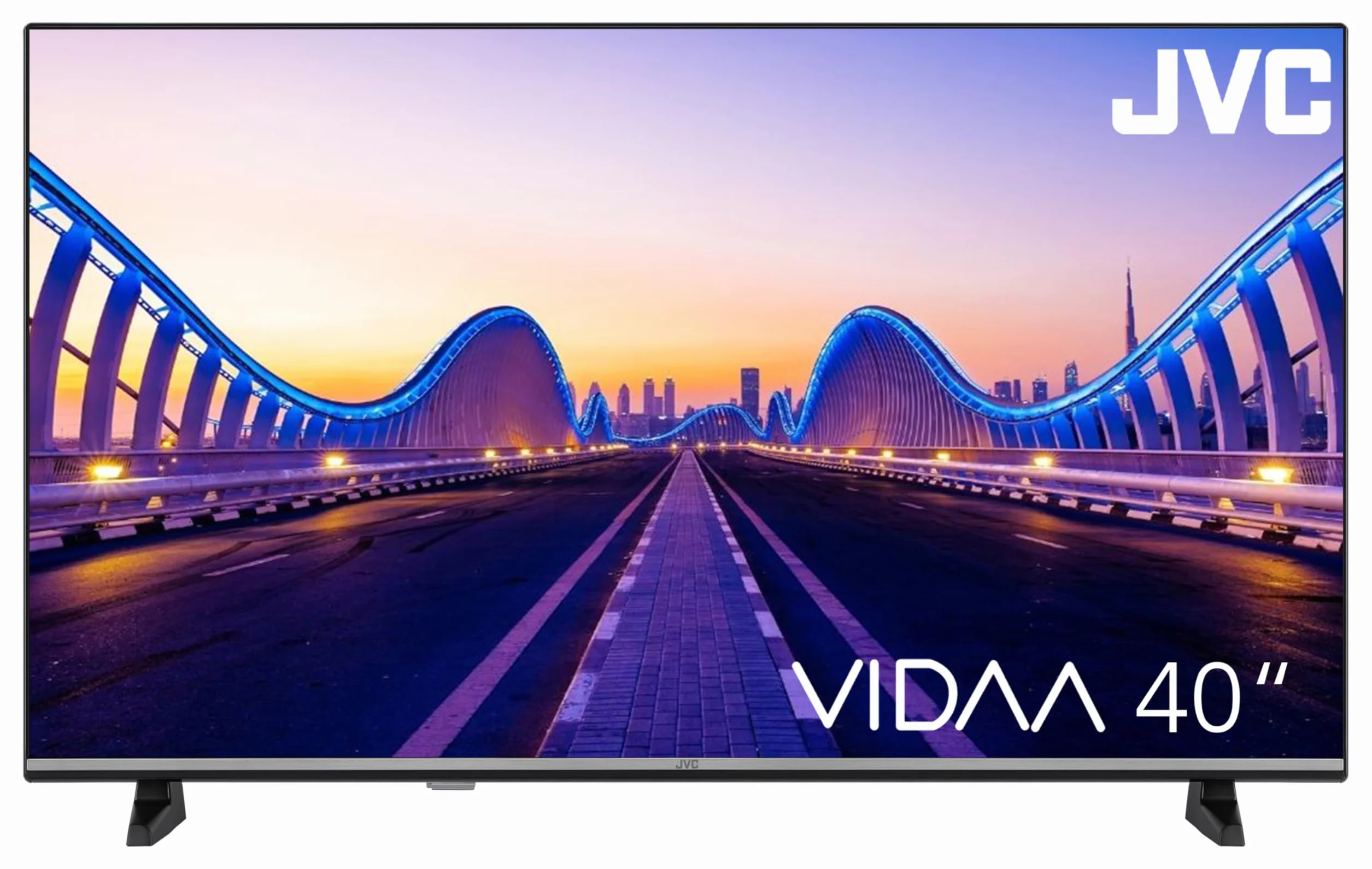 Telewizor JVC 40 cali Smart TV VIDAA LT-40VDF5455 Full HD HDR LED czarny