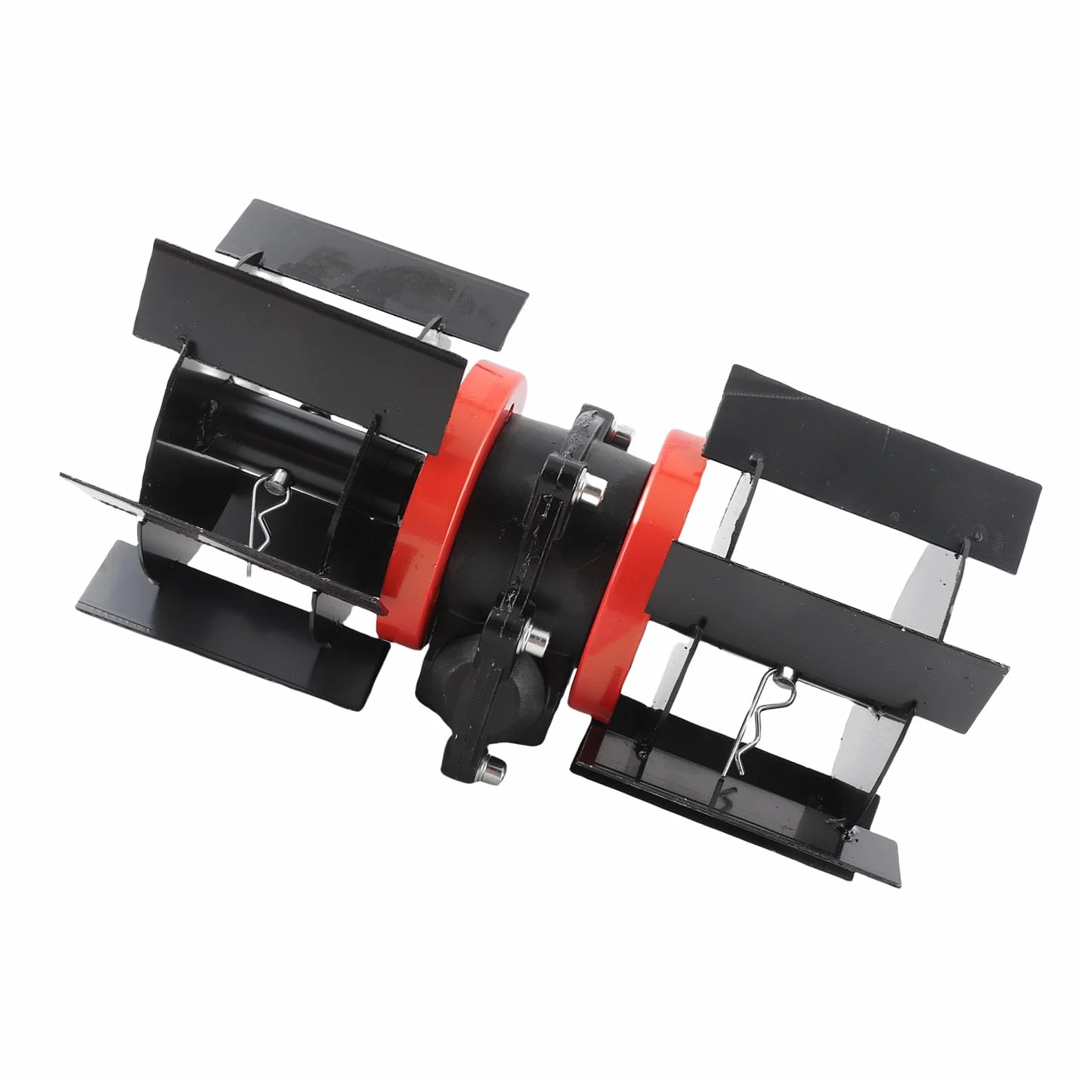 10 Cm Aluminiowe Ulepszenie kół z Chwastów żelaza dla Naklejki Telewizyjnej Kosiarki, Uniwersalne 9 Zębów Głębokie Koło Orki dla Ogrodników (26mm)