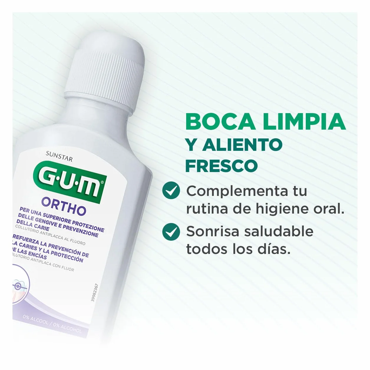 Gum Ortho Płyn do Płukania Ust, 300 ml