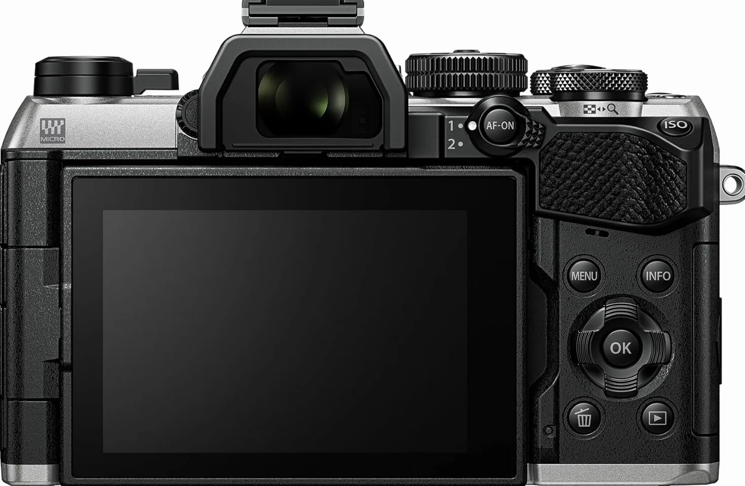 OM SYSTEM OM-5 Mark II Aparat systemowy Mikro Cztery Trzecie z obiektywem M.Zuiko Digital ED 12-45mm PRO, 20-megapikselowy czujnik Live MOS, 5-osiowa stabilizacja obrazu, uszczelnienie IP53