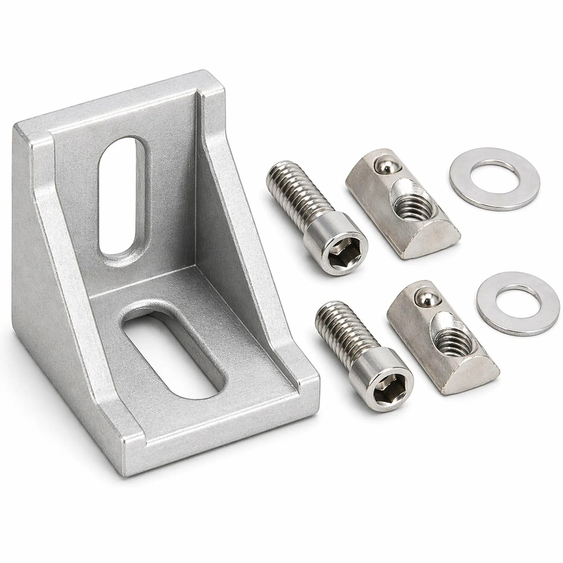 SCHMIDT systemprofile 50x kątownik narożny rowek 8 39 x 39 x 35 mm aluminiowy profil łączniki kątowe łącznik narożny 40x40 akcesoria do profili aluminiowych
