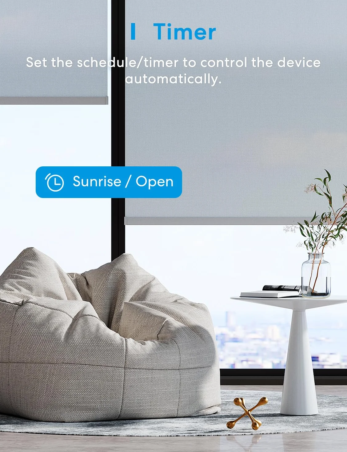 Meross Matter Wlan przełącznik rolet Smart (wymagany kabel), kompatybilny z Apple HomeKit, Alexa, Google Home i Home Assistant, sterowanie roletą Smart Home, 4 sztuki