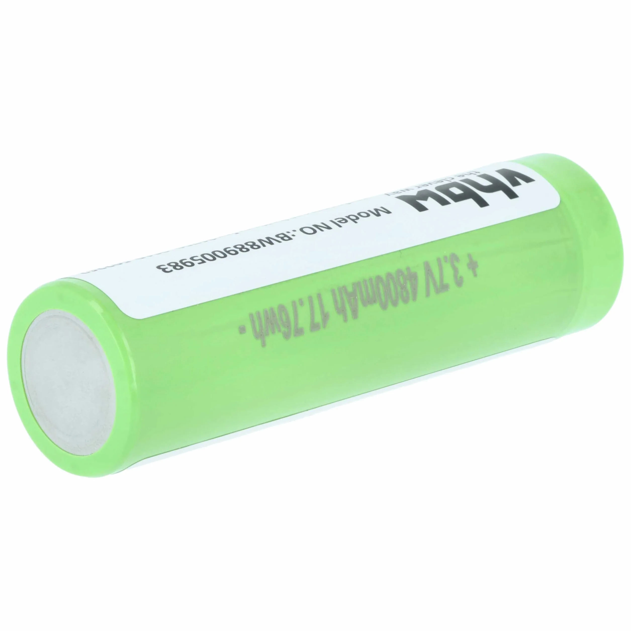 vhbw 3 x akumulator kompatybilny z Olight Seeker 2 Pro, 4 Pro, 3 Pro, 2 latarki czołowe (4,8 Ah, 3,7 V, litowo-jonowy)