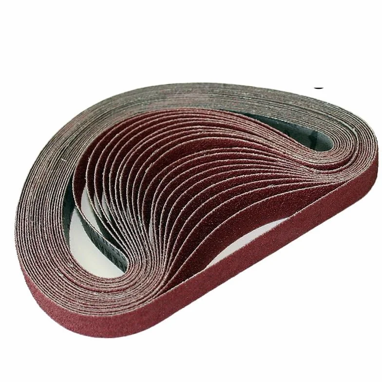 10 sztuk pasów ściernych z tlenku glinu i 30X 533 mm, gradacja 40-120, do szlifierek, narzędzi, drewna, miękkiego metalu(80 Grit)