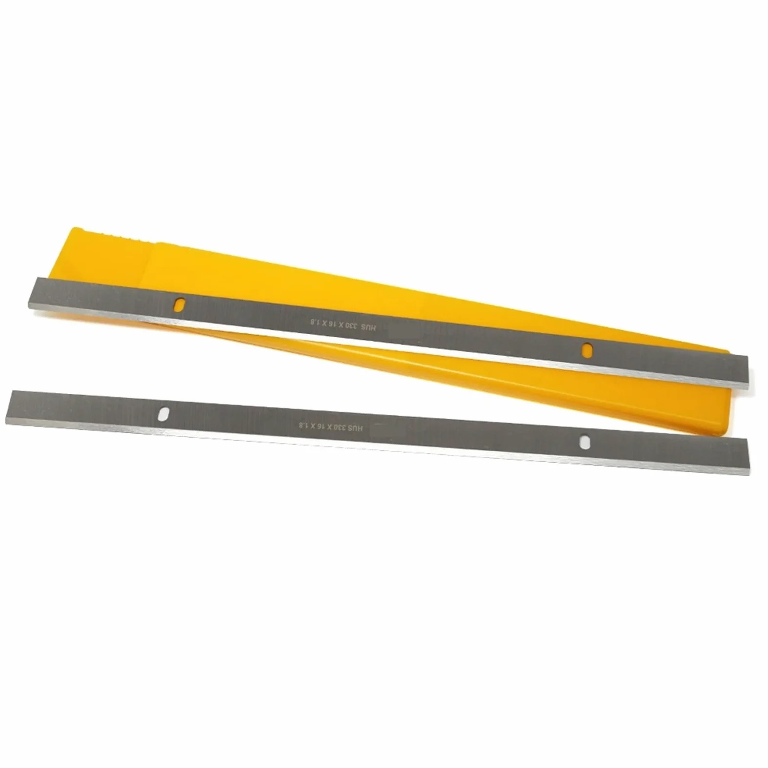 Ostrza strugarki Ostrza strugarskie, 1 para 330 mm HCS Grubość Nóż do strugarki drewna 330x16 X1,8 13"