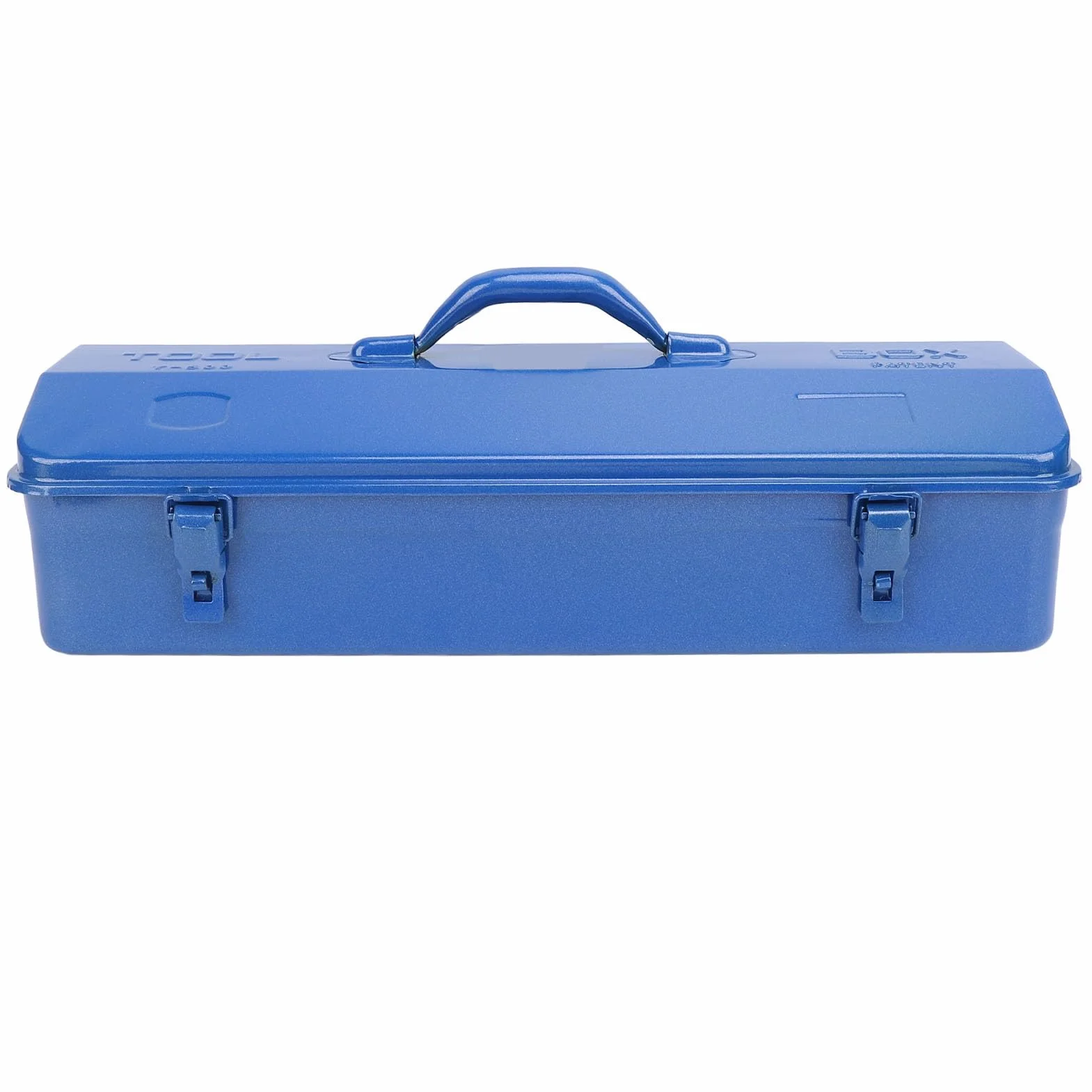Blue Metal Tool Box Organizer – wytrzymała, przenośna walizka do przechowywania narzędzi do warsztatu, garażu, samochodu i miejsca pracy (Skrzynka narzędziowa 500)
