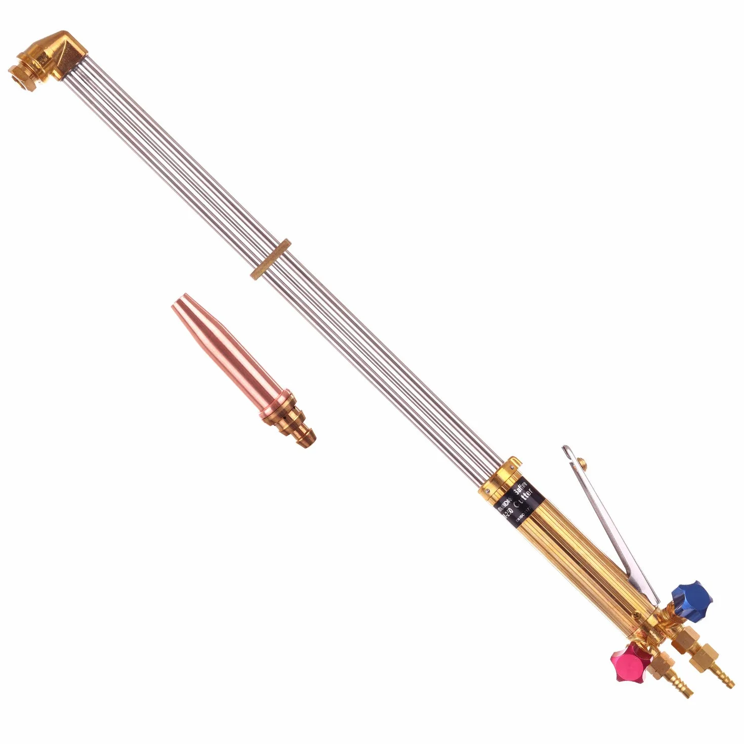 Palnik tnący MM-250 750mm 75cm do gazu propan tlen z dyszą 1/32 PNME 3-10mm