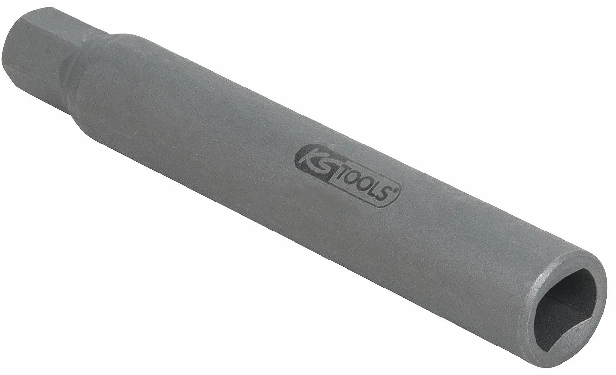 KS Tools 150.9437 10 mm nasadka bit do przyporu amortyzatora, ze specjalnym profilem, 6,3 x 9,0 mm