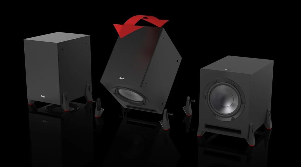 Teufel Ultima 25 Active Surround 4.1 system dźwiękowy bezprzewodowy subwoofer Bluetooth Dolby Audio DAB+ HDMI ARC CEC