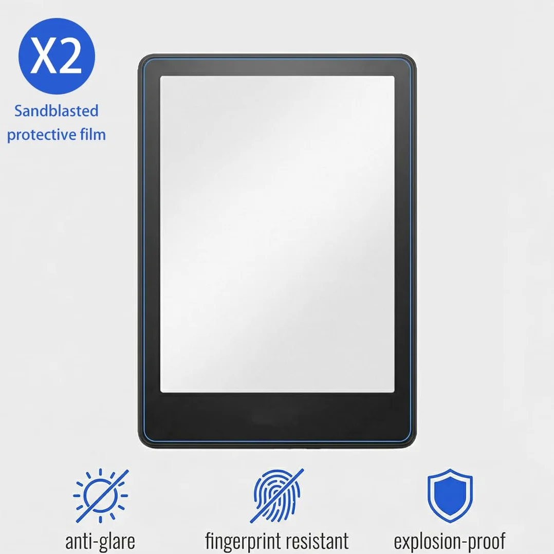 Ochraniacze ekranu do Kindle Paperwhite 7 cali 12 generacji 2024, matowy PET pełne pokrycie