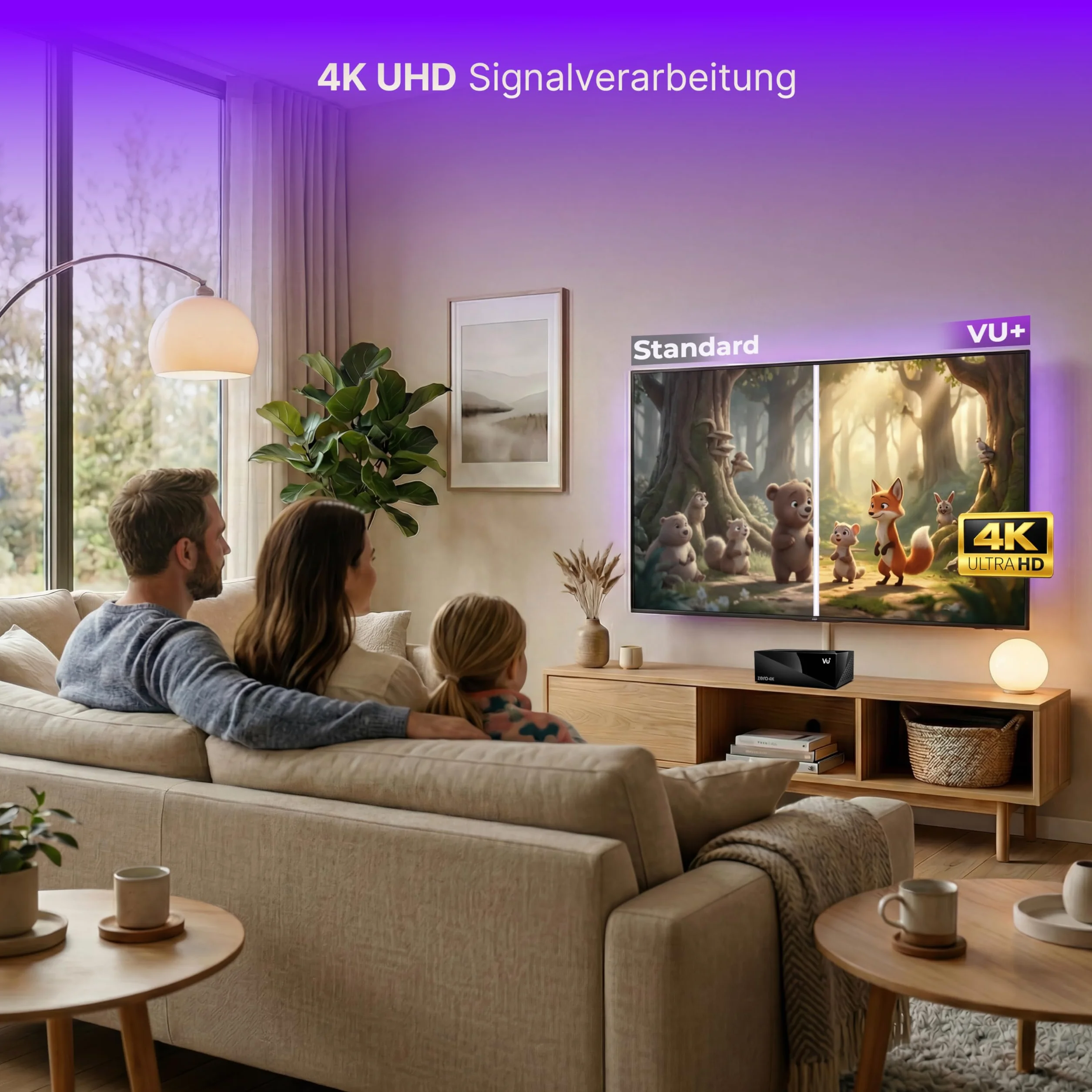 VU+ Zero 4K Odbiornik Satelitarny DVB-C/T2