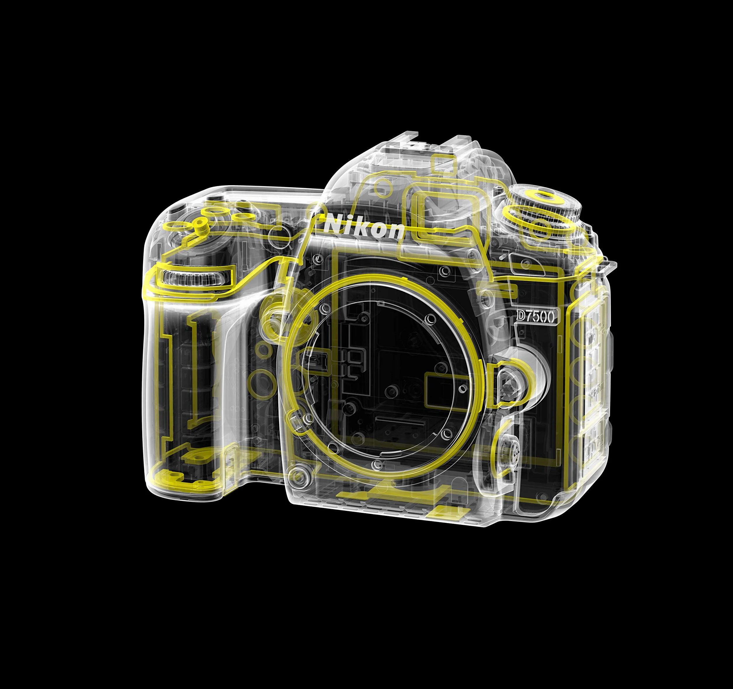 Nikon D7500 Aparat Cyfrowy Czarny 135 x 104 mm