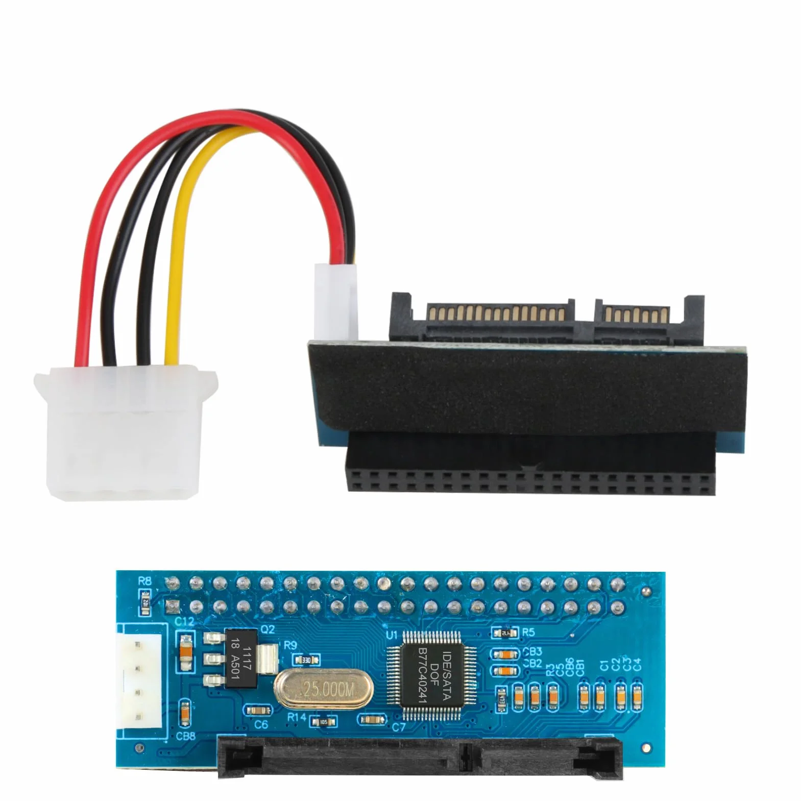IDE/PATA 40-pinowy adapter konwertera na SATA żeński