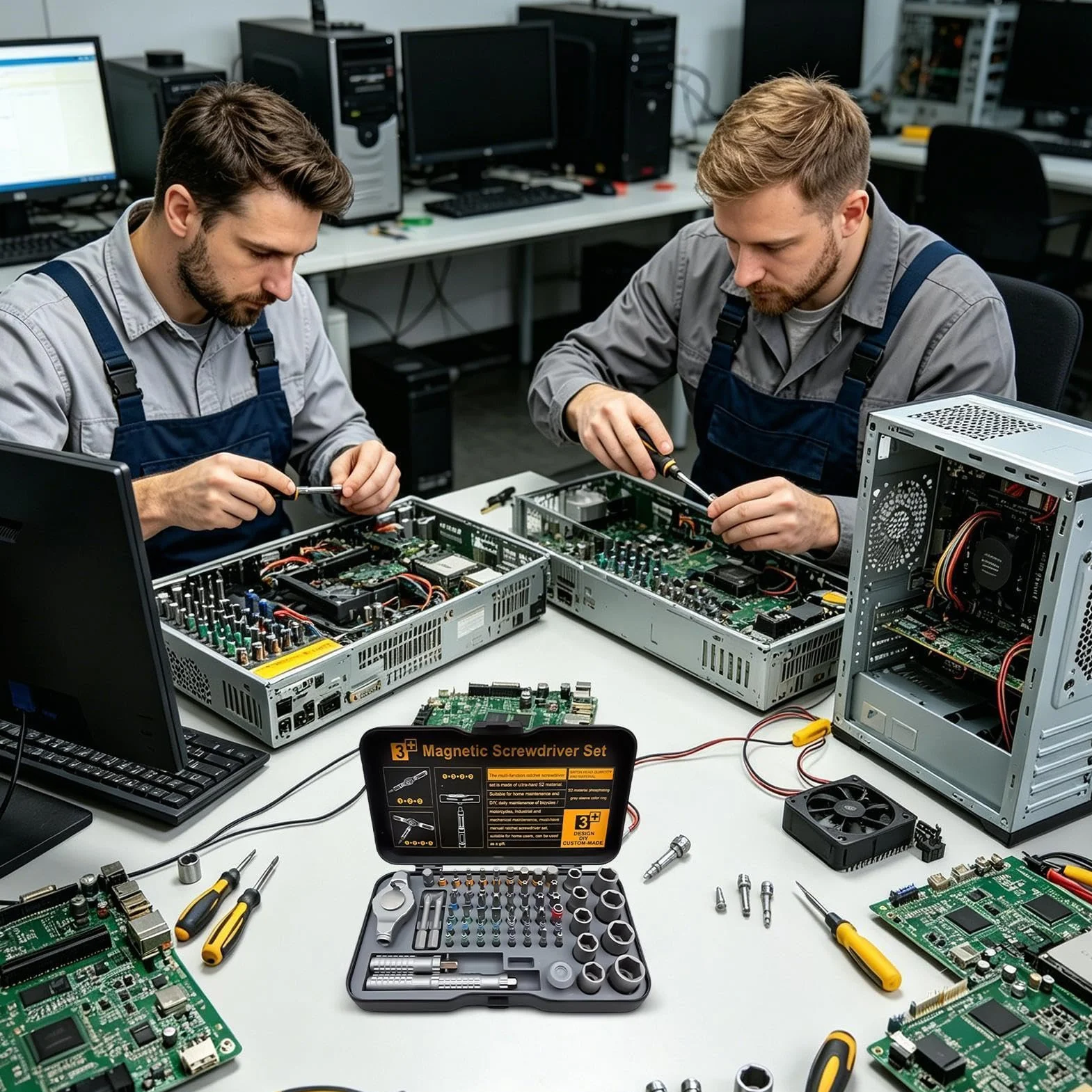 Zestaw Magnezowych Grzechotkowych Śrubokrętów Precyzyjny Zestaw Narzędzi | Ergonomiczny Uchwyt Mini Zestaw Grzechotkowy Do domu, warsztatu, elektroniki, komputera, zegarka, samocho