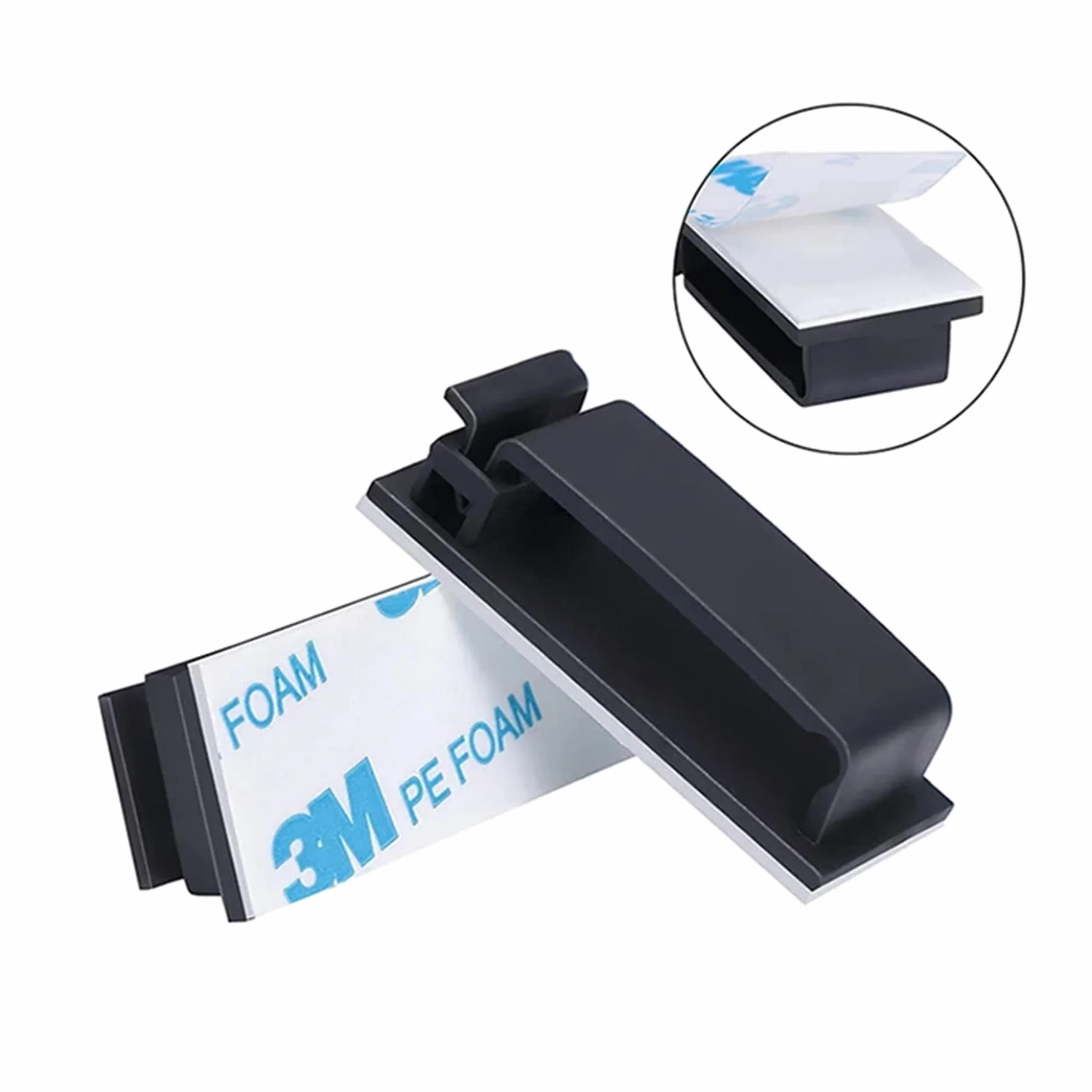50 sztuk samoprzylepne kablemane do organizacji przewodów, 22mm/0,86 cala, czarne, trwałe organizatory przewodów do TV, PC, laptopa, Ethernetu, stacjonarnego komputera, domu i biura
