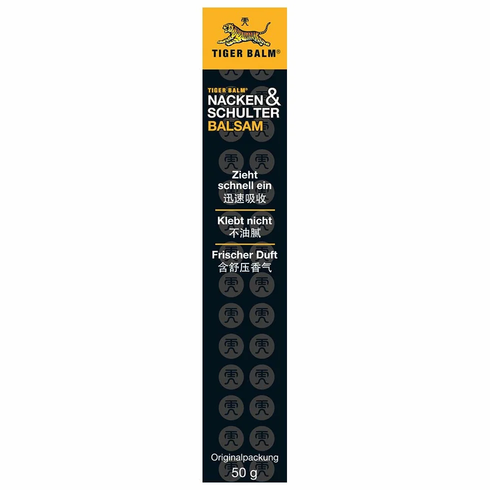 TIGER BALM Nacken & Schulter Balsam, 50 G Kremowa