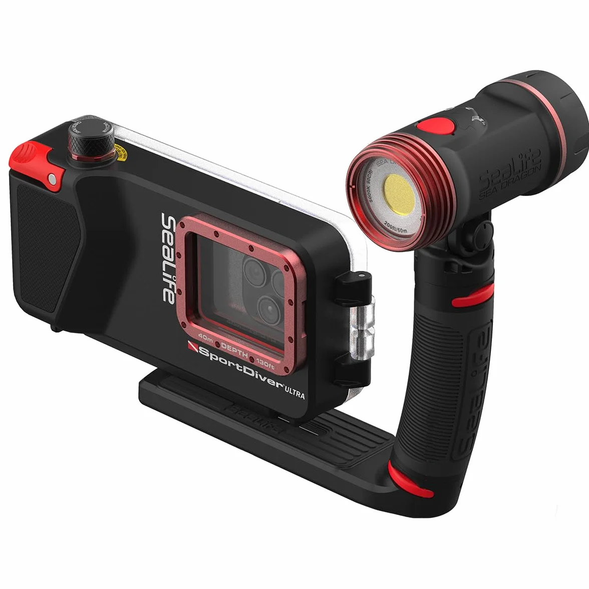 SeaLife SportDiver Ultra obudowa do smartfona 2500 lumenów wodoodporna fotografia