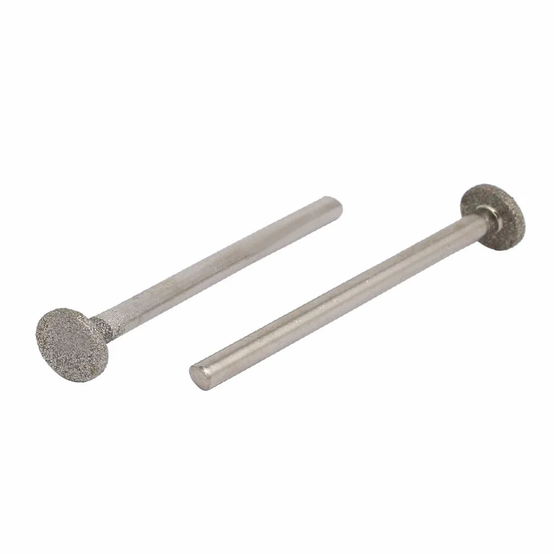 8mm Dia Diamentowe trzpienie w kształcie litery T Ściernice trzpieniowe 10 szt(8mm dia diamantbeschichtete t-form montierte punkte schleifstückchen 10 stücke