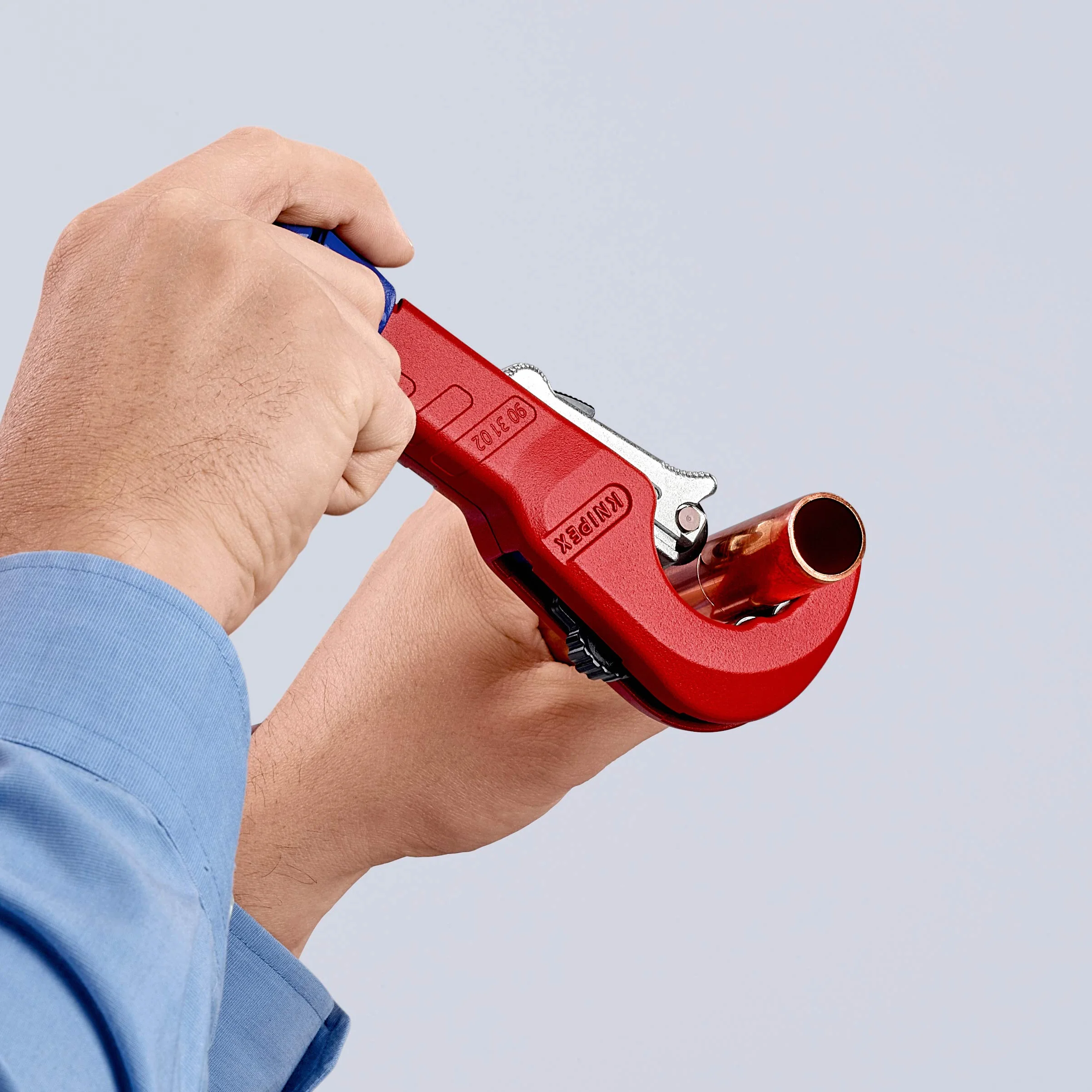 KNIPEX TubiX Obcinak do rur w blister 180 mm, 90 31 02 BK