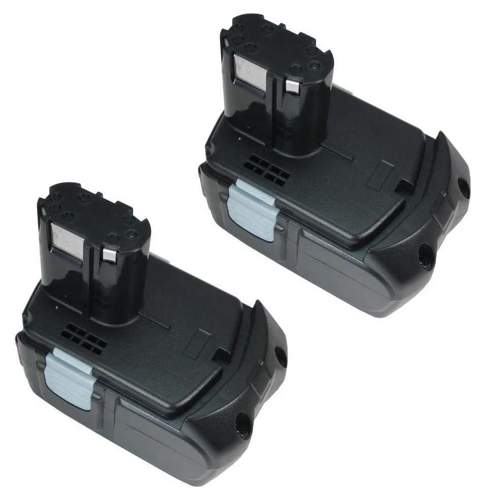 2x wysokowydajny akumulator litowo-jonowy 18 V 4000 mAh zastępuje HITACHI EB 1830H EB 1830HL EB 18 EB 1820 EB 1820L EB 1812S EB 1826HL EB 1824L EB 1814SL BCL1815 EBM 1826HL EB 1824L EB 1814SL BCL1815