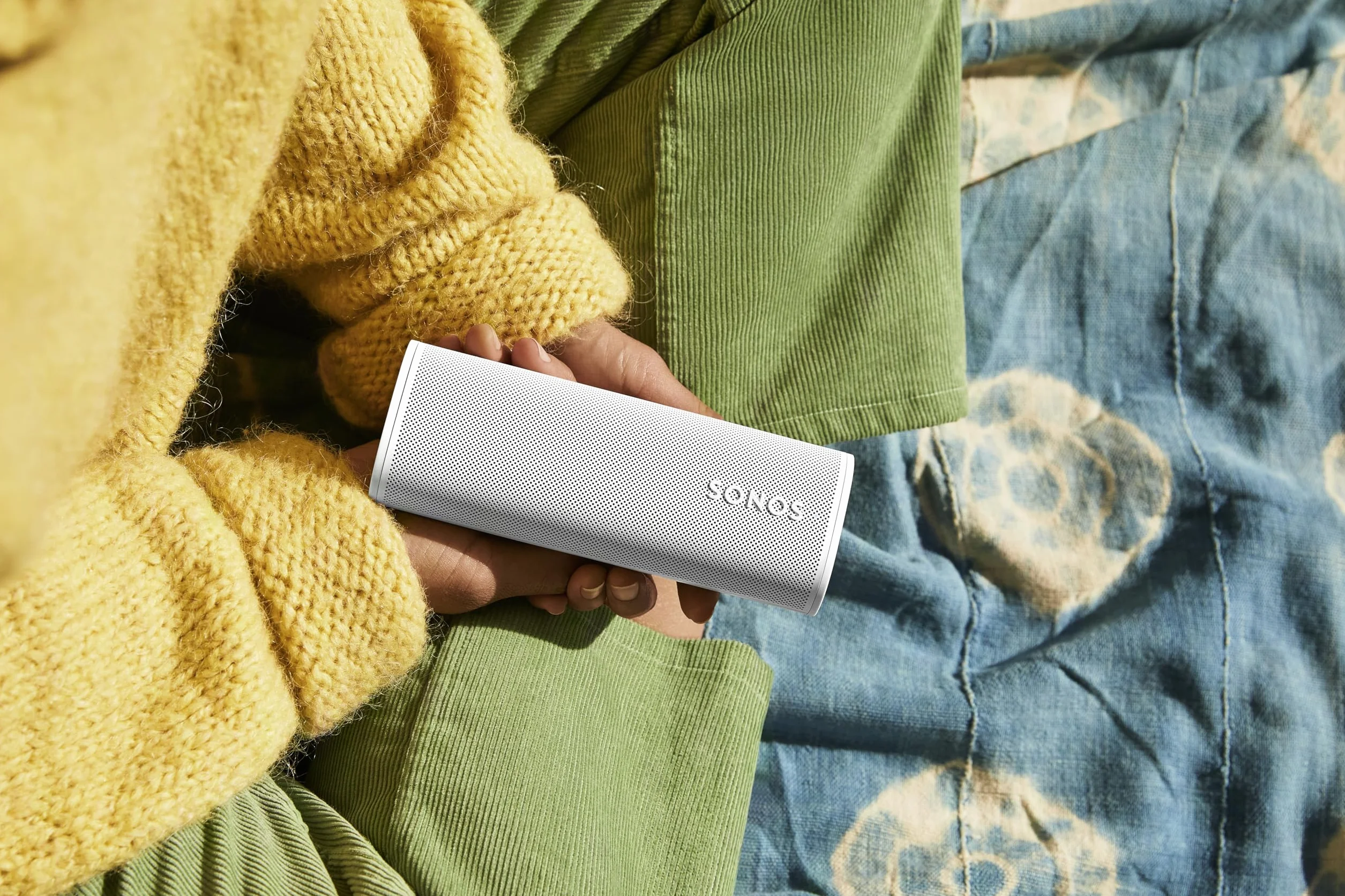 Sonos Roam 2 Wodoodporny Głośnik Przenośny Bluetooth Wi-Fi 10h Biały