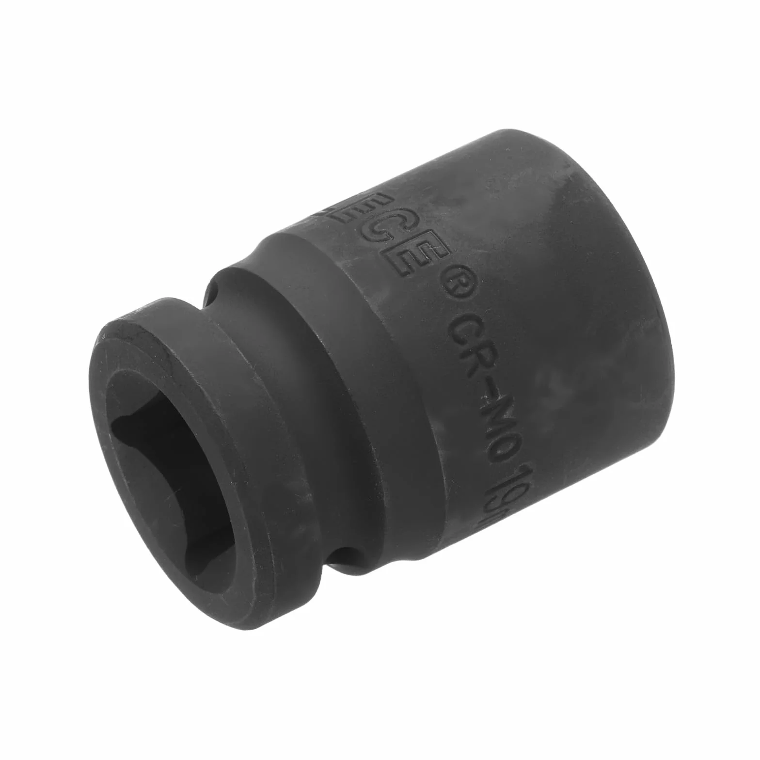 QUARKZMAN 1/2" napęd x 19 mm płaska tuleja udarowa 12-punktowa metryczna CR-MO stalowa nakrętka odporna na uderzenia klucz nasadowy do naprawy samochodu