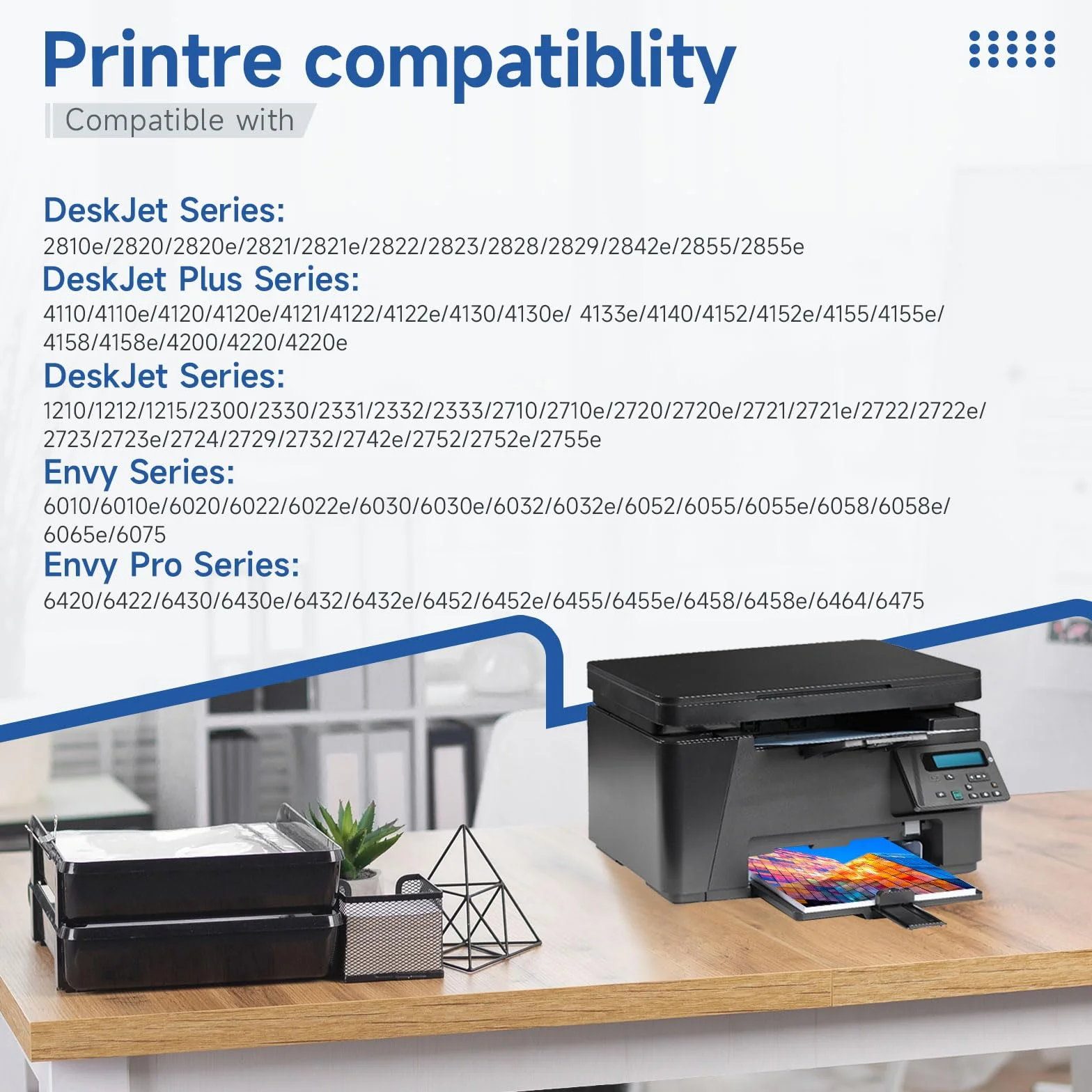 Wkład atramentowy 305XL kompatybilny z HP 305 XL Black and Color Cartridge do HP 305 305XL do HP DeskJet 2820E 4220E 2720E 2700 2720 2700E 2723E 2800E Envy 6000 6032E 6432E 6 020E