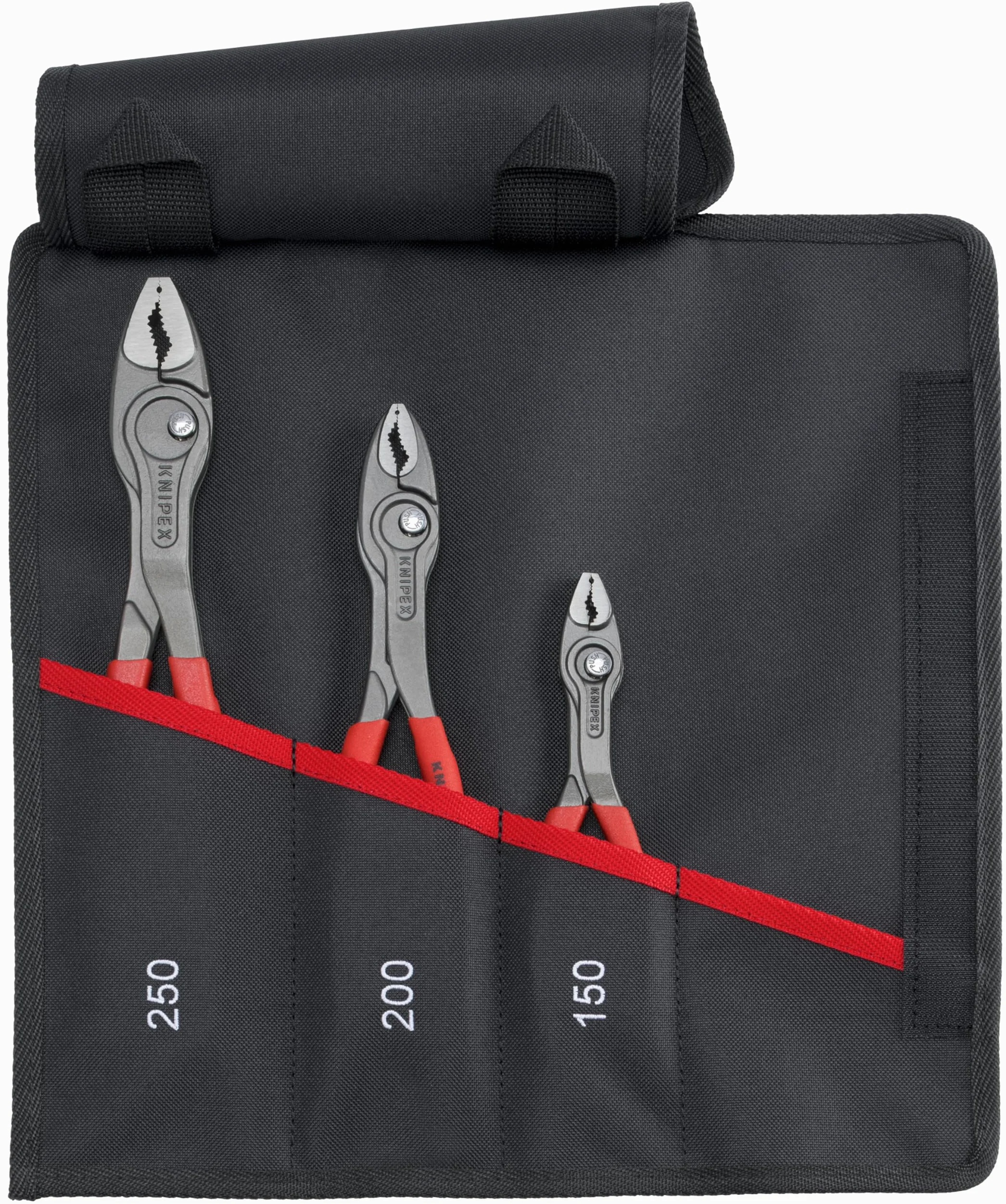 KNIPEX Zestaw szczypiec chwytających czołowych TwinGrip 3-częściowy 330 mm, 00 19 61 V01